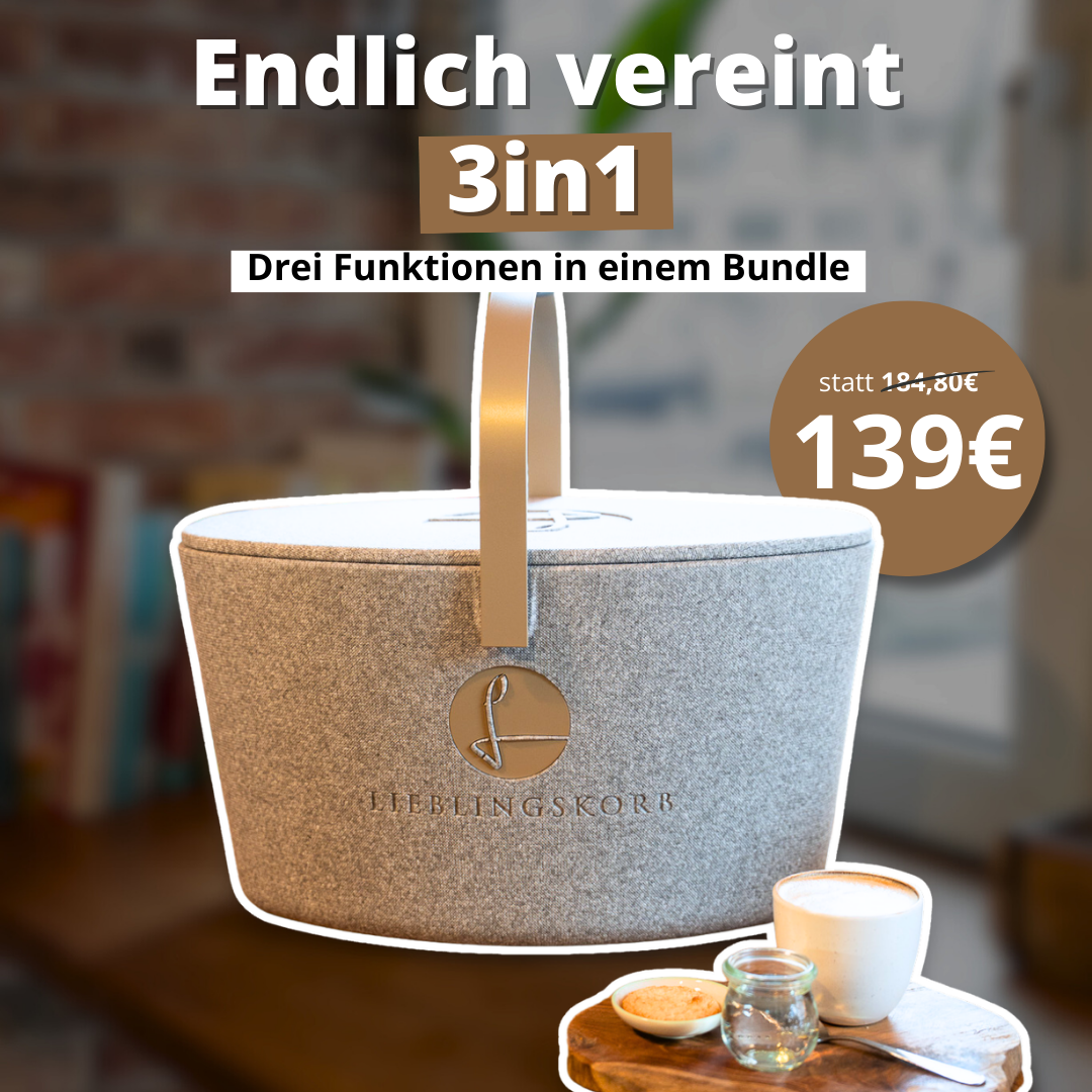 LIEBLINGSKORB Facebook ad: Isolierend, abwaschbar & formstabil - der LIEBLINGSKORB…