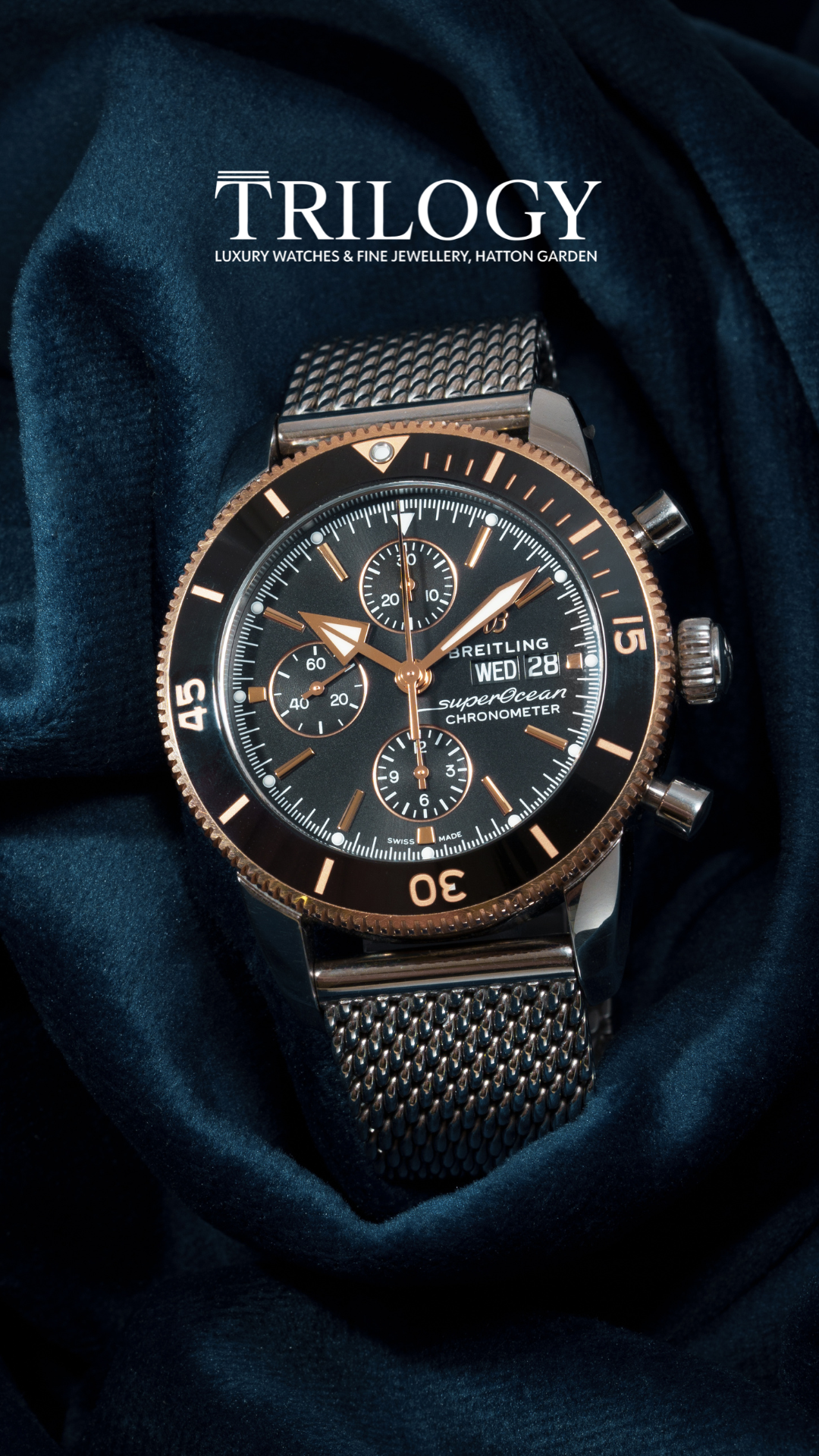 Trilogy Watches Facebook ad