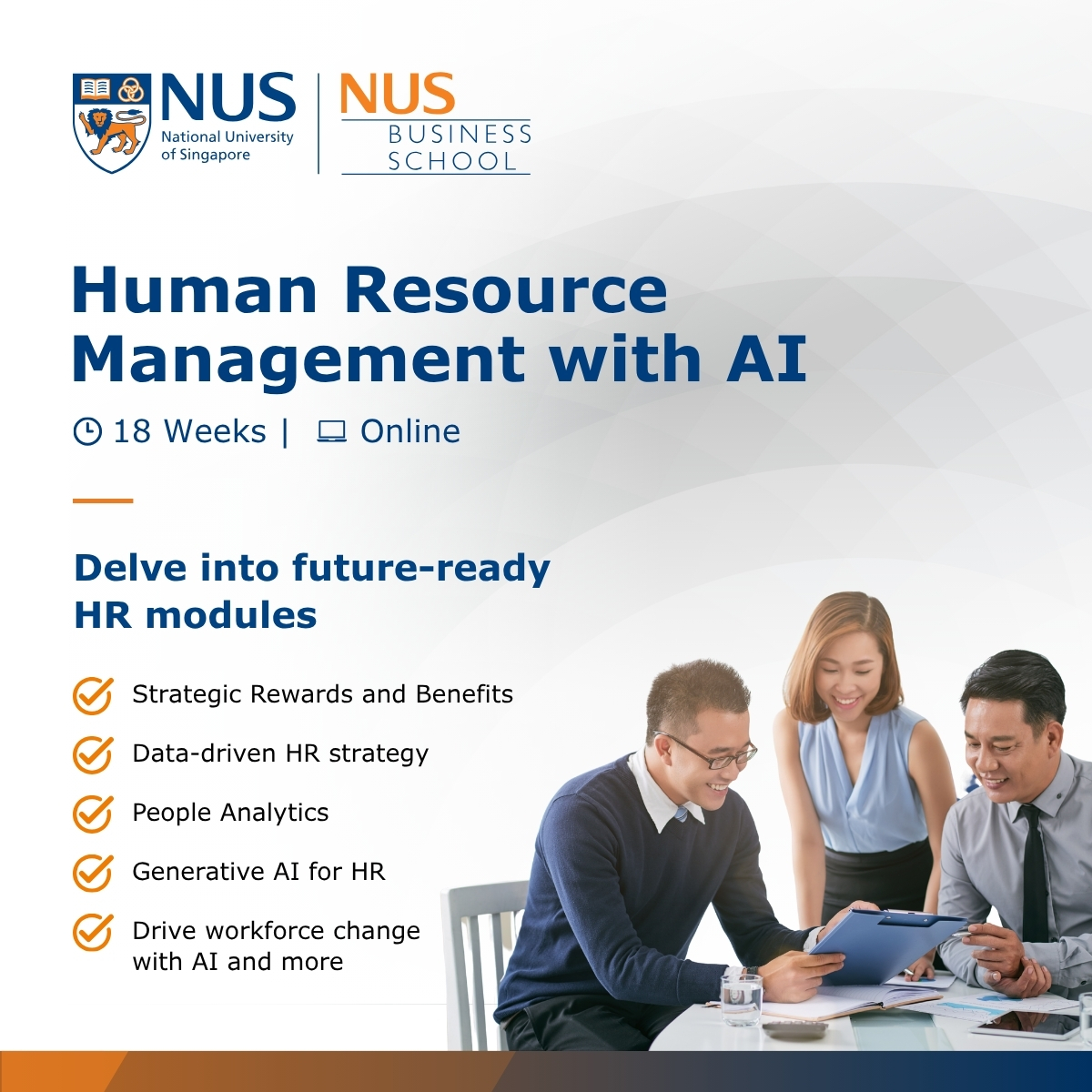 NUS Business School, National University of Singapore Facebook ad