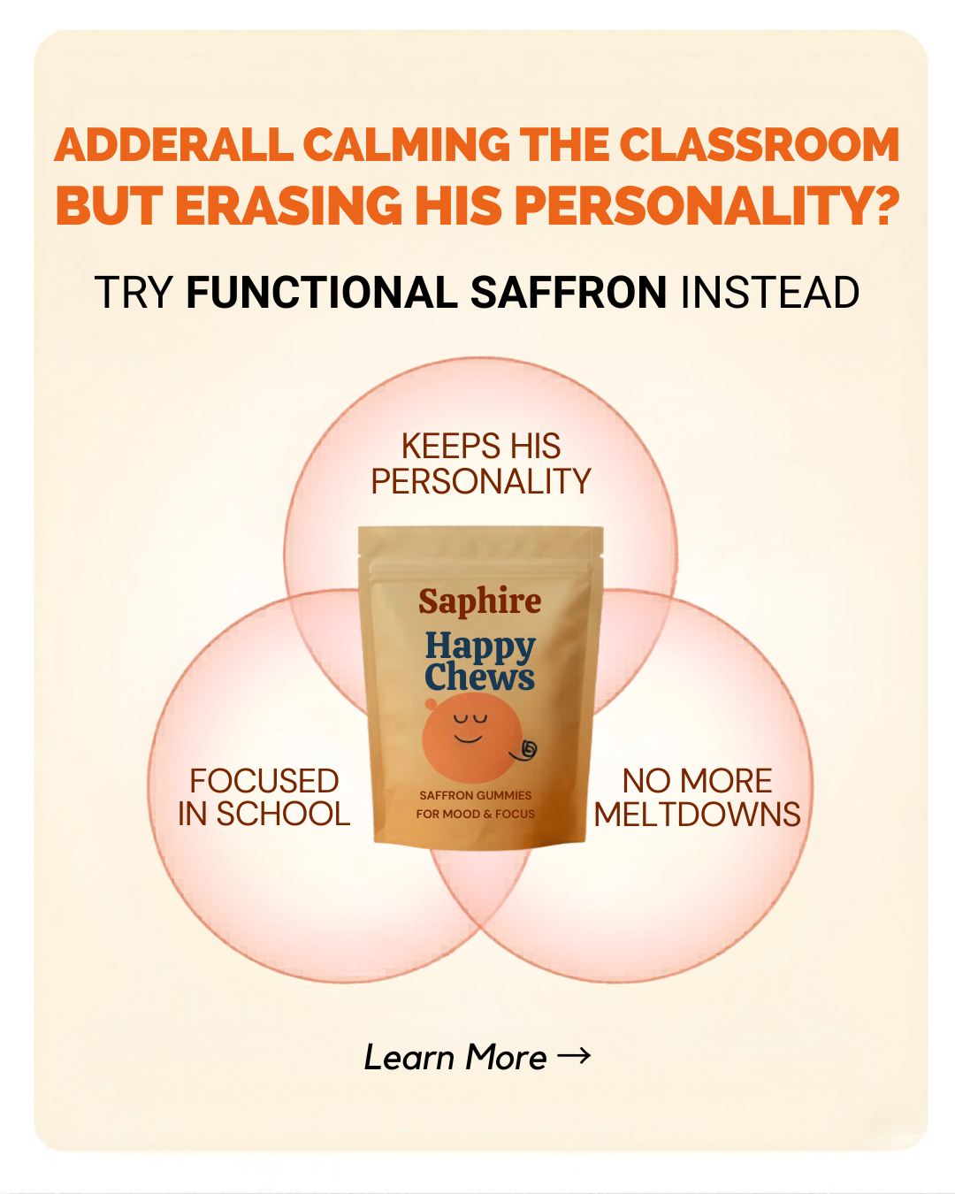 The Natural Parent Facebook ad