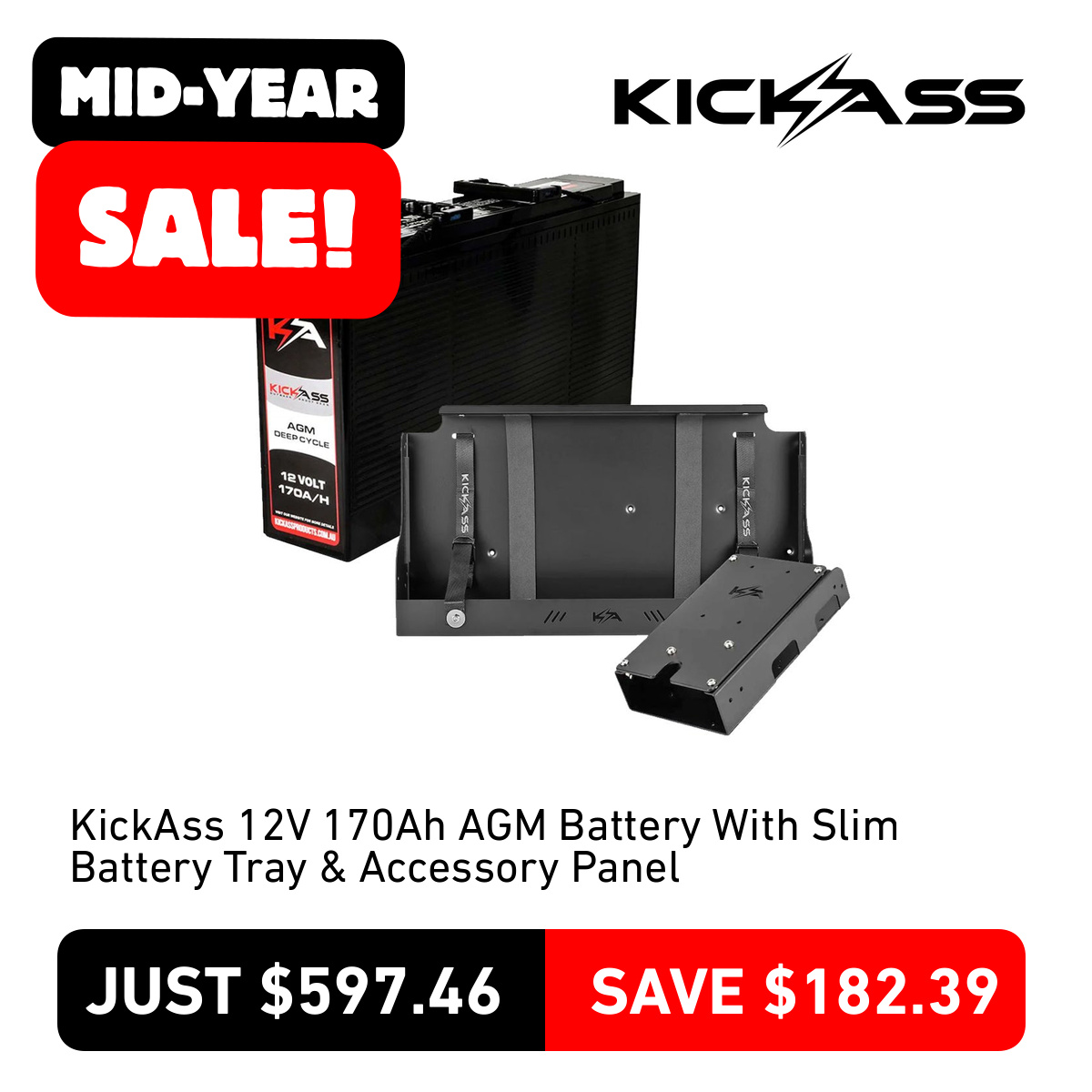 KickAss Products Facebook ad