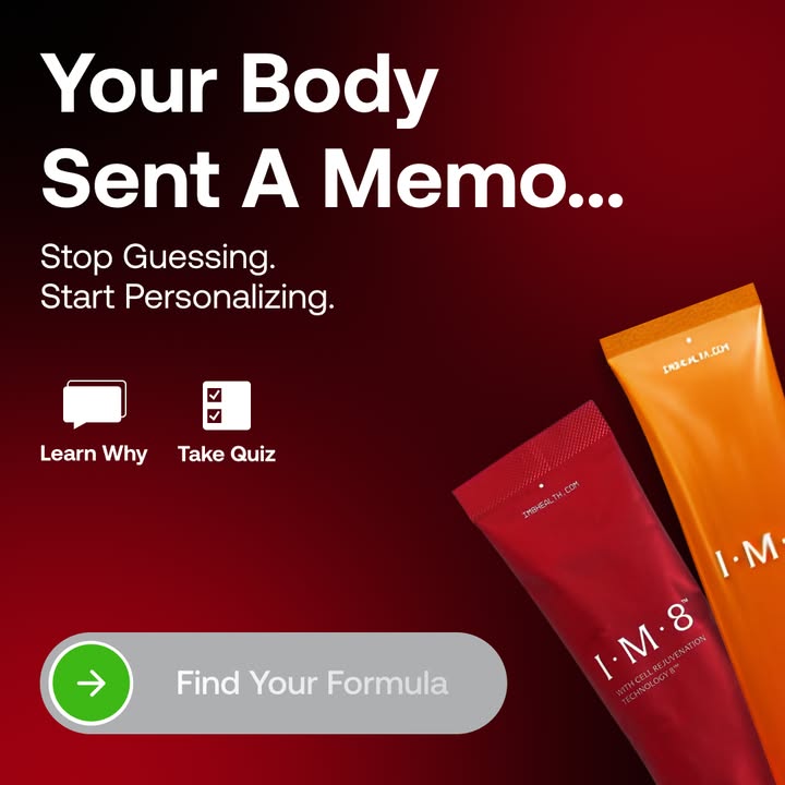 IM8 Health Facebook ad
