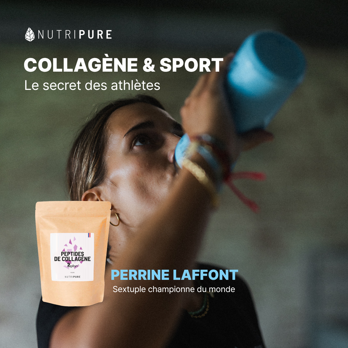 Nutripure Facebook ad: Collagène Peptan | Protégez votre corps