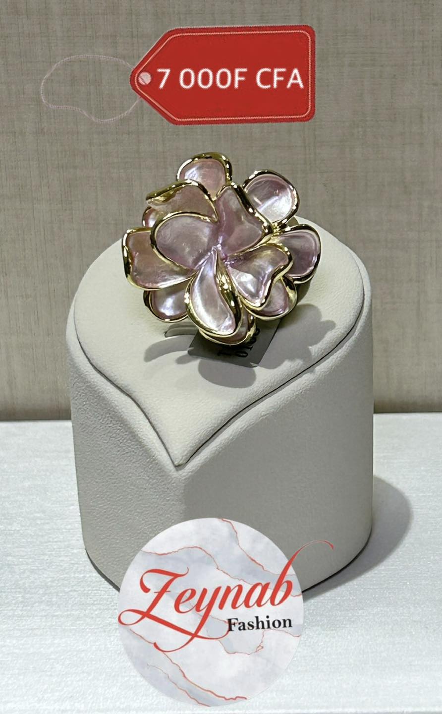 Zeynab Fashion Facebook ad: NOUVEL ARRIVAGE, BAGUES & BOUCLES D’OREILLES