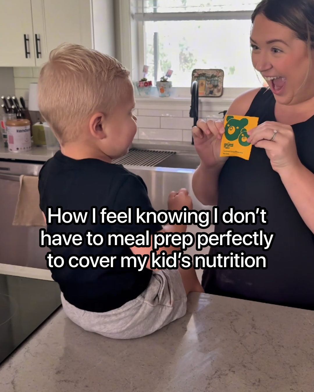 Grüns Kids Facebook ad