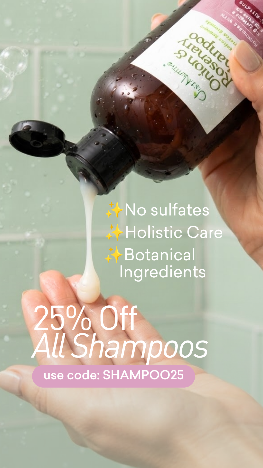 Just Nutritive Hair and Skin Care Facebook ad