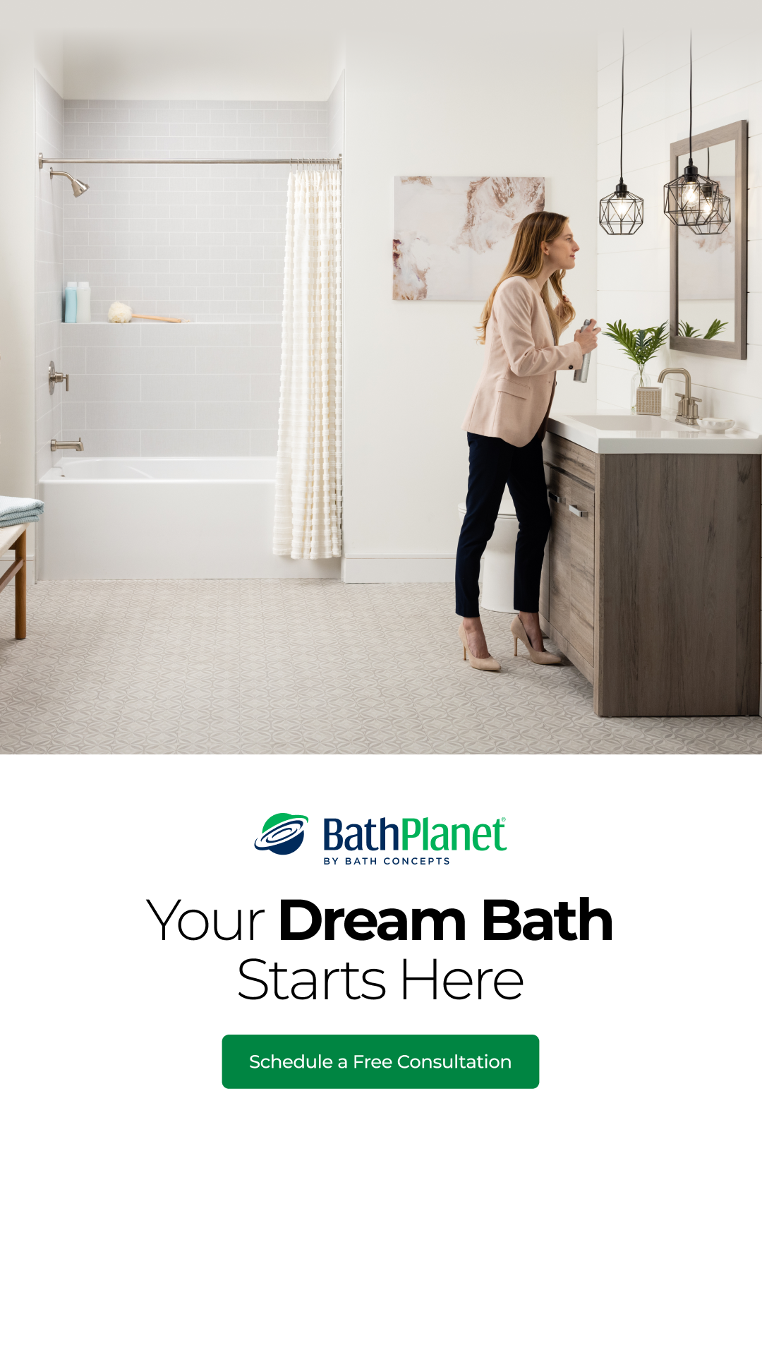 Bath Planet Facebook ad from Feb 26, 2026