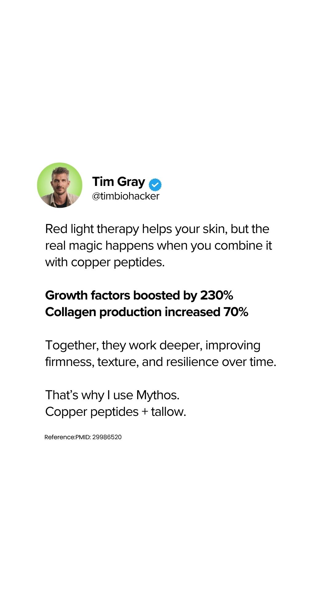Tim Gray Facebook ad