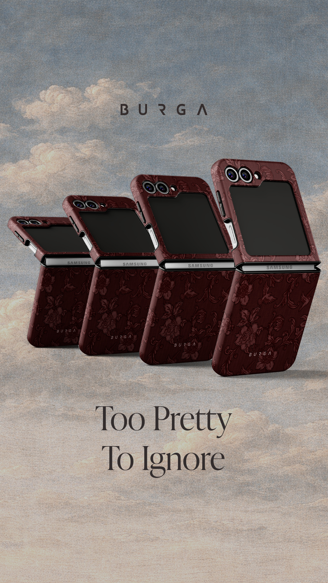 BURGA Cases Facebook ad