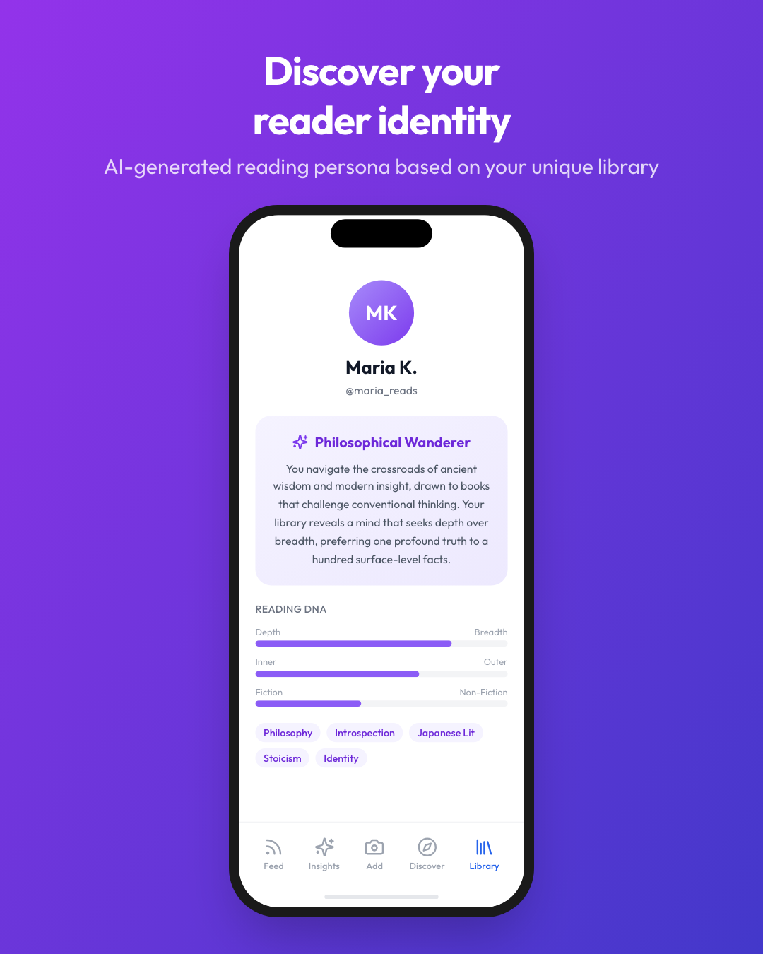 papr Facebook ad: papr - All your books. One place.