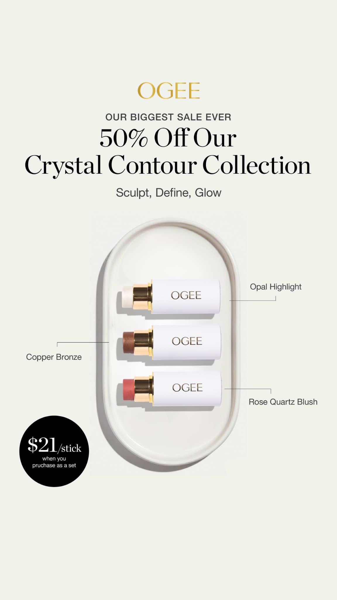 OGEE Facebook ad