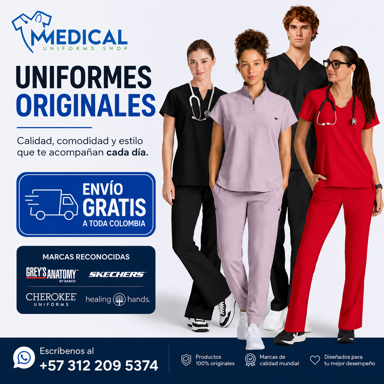 Medical Uniforms Shop Facebook ad