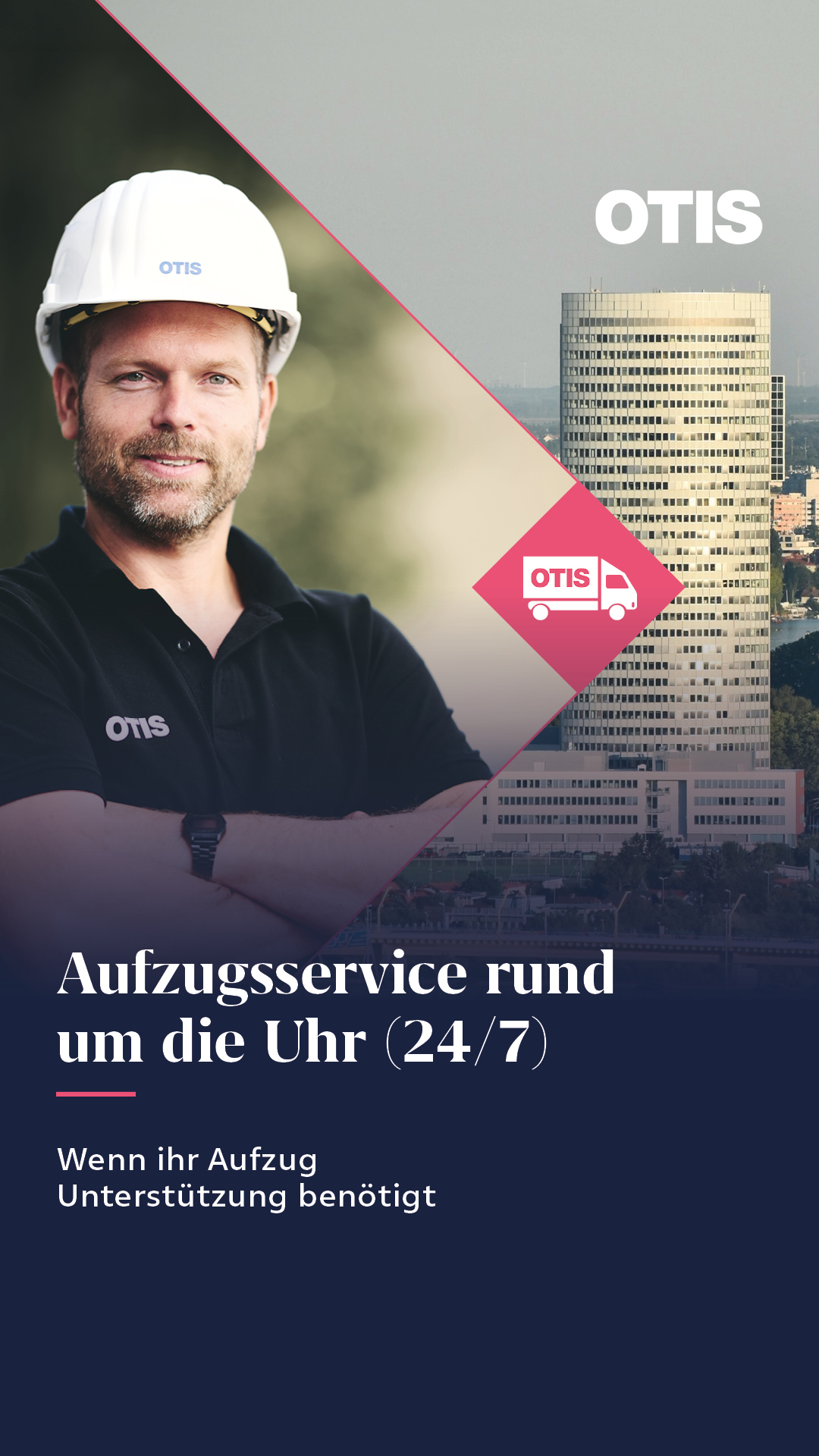 OTIS Austria Facebook ad from Jun 23, 2026
