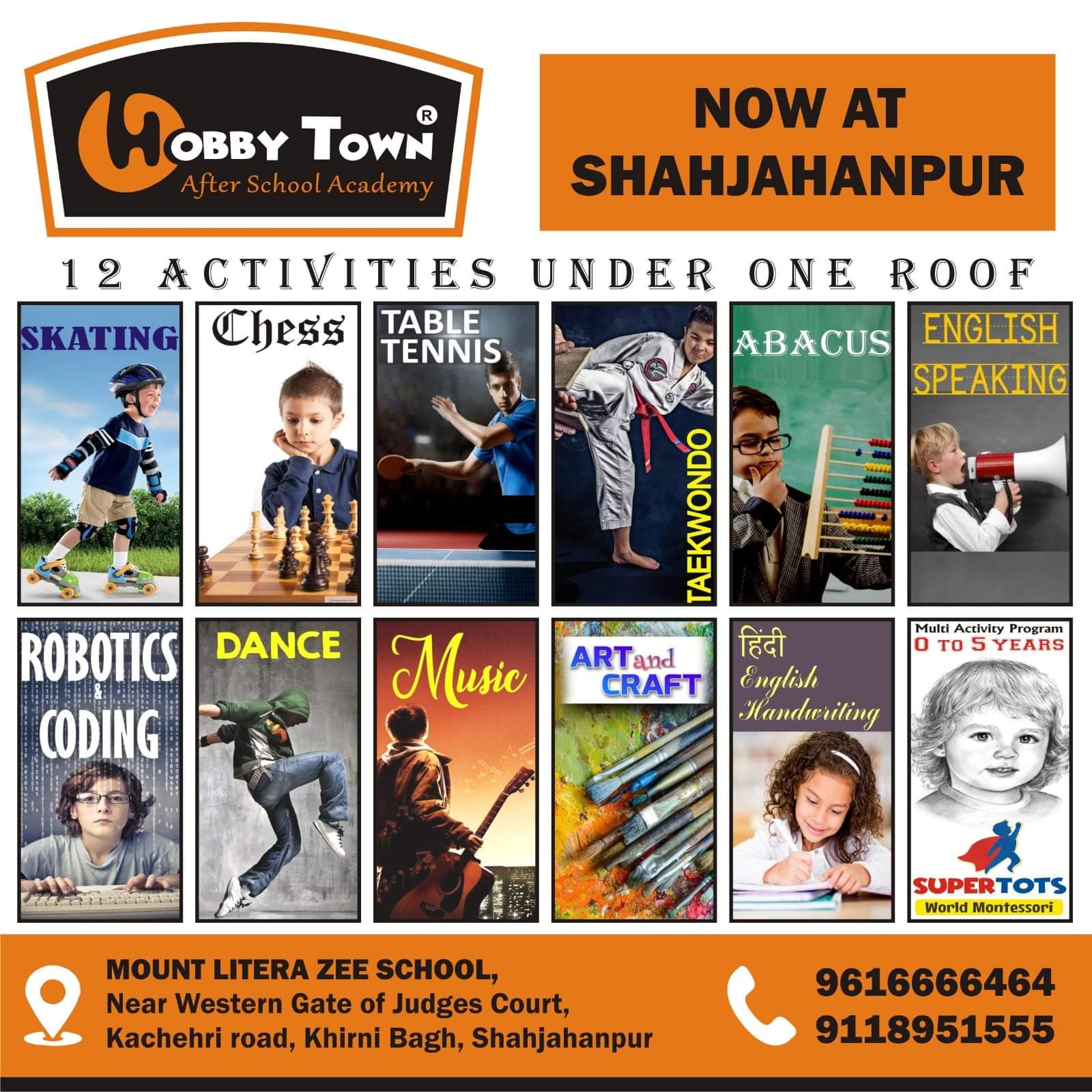 HobbytownShahjahanpur Facebook ad: Student Activity Centre