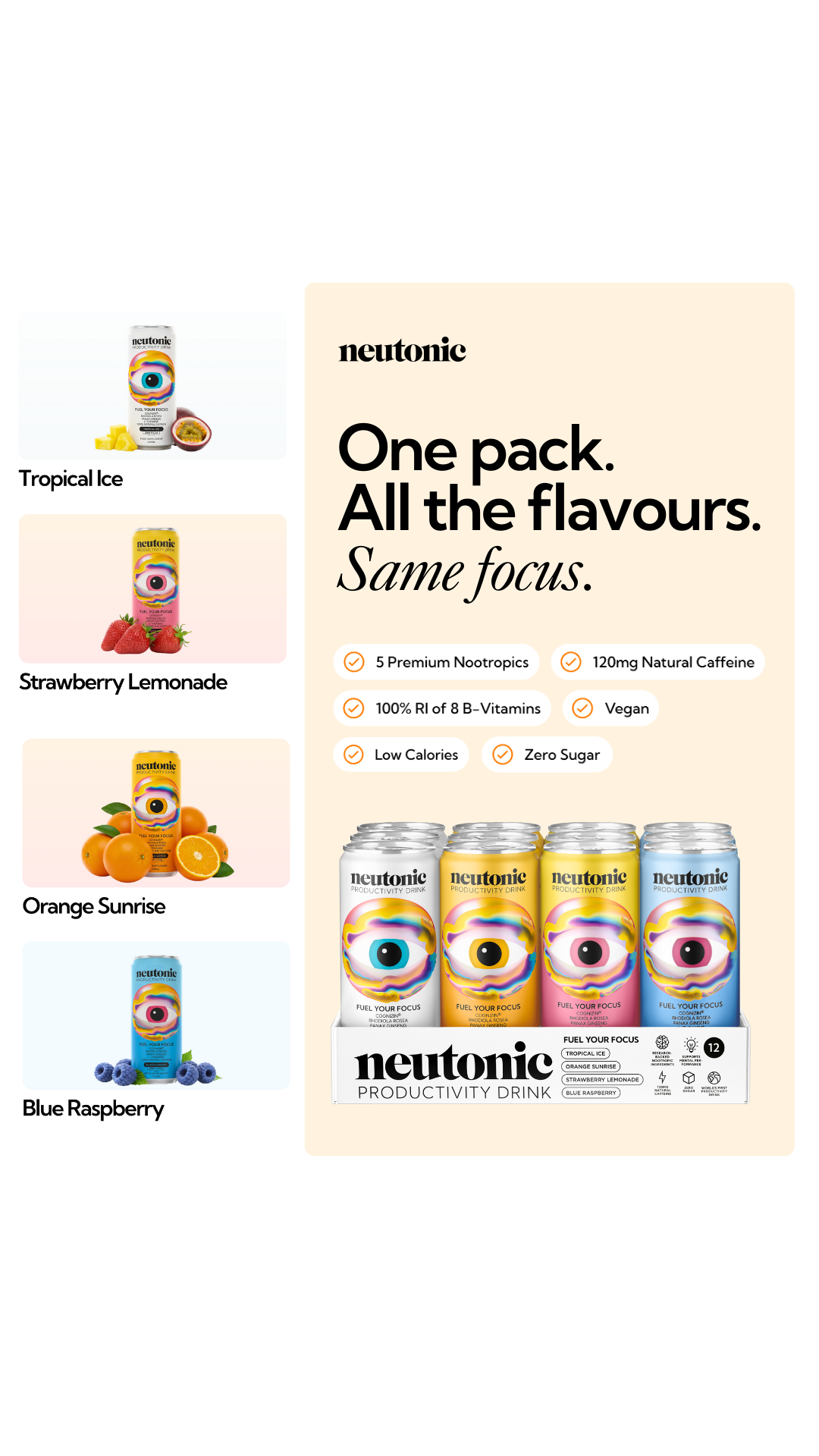 Neutonic Facebook ad