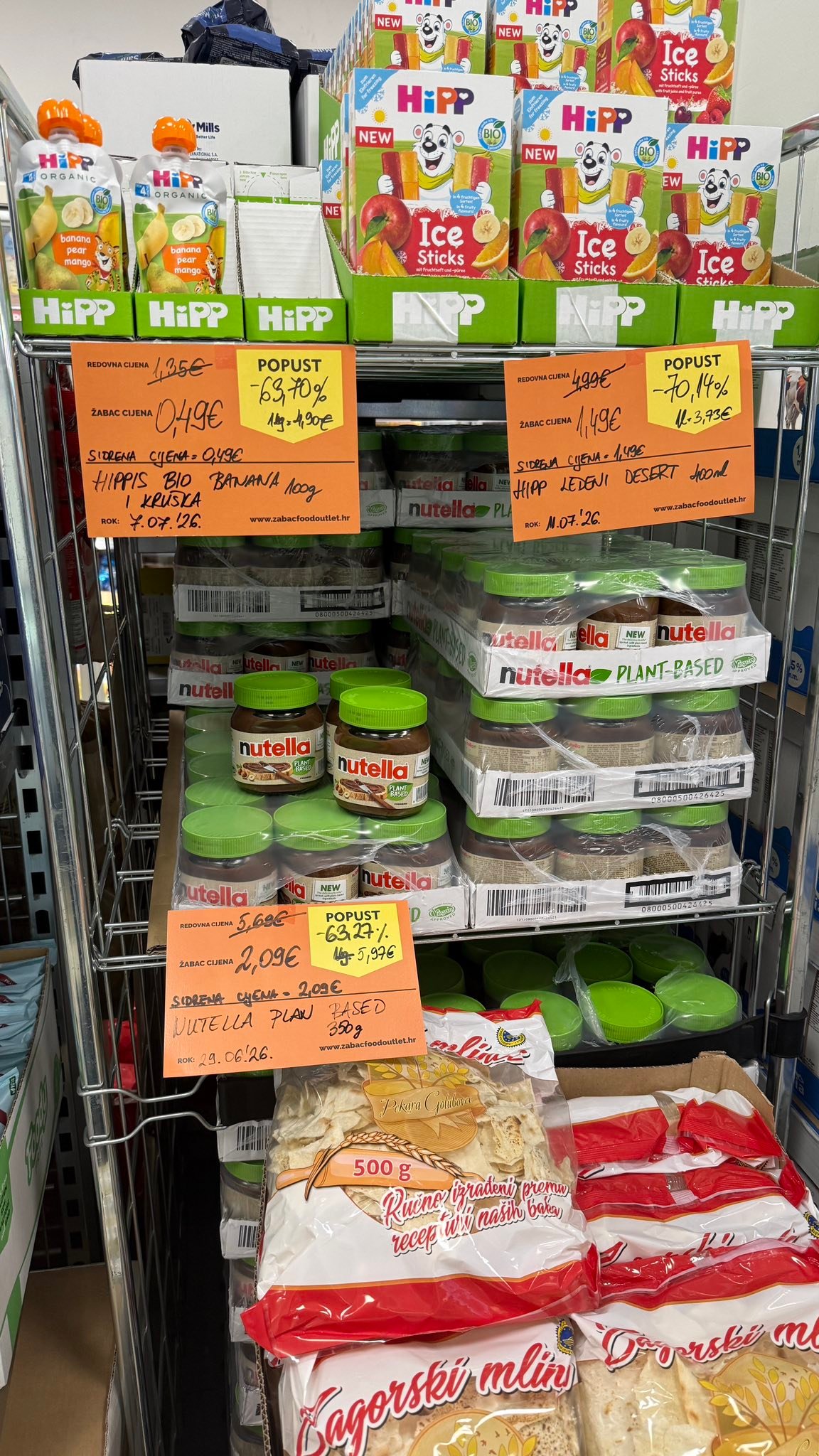 Žabac Food Outlet Facebook ad: Prošetali smo na Črnomerec ranom zorom