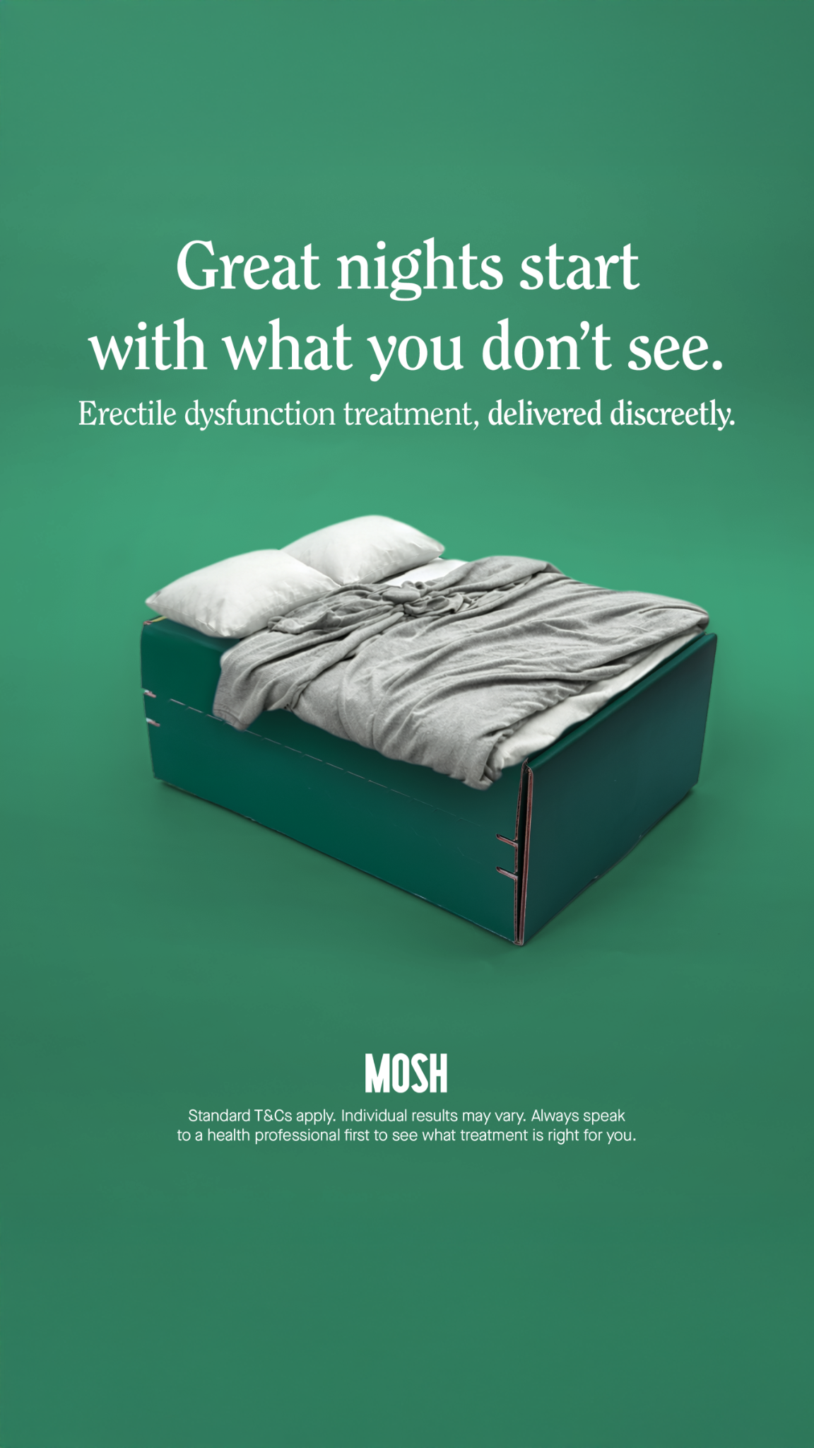 Mosh Facebook ad