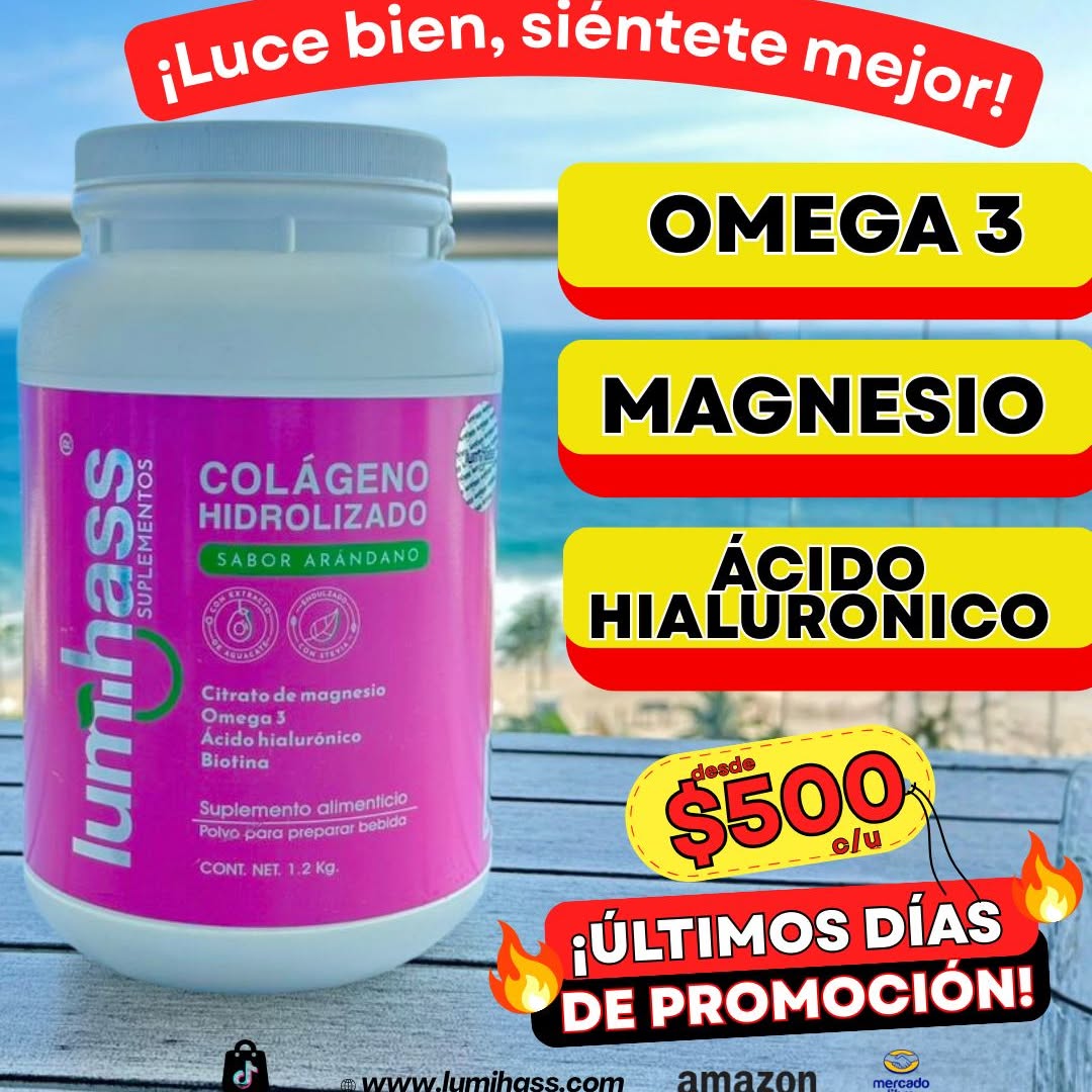 Lumihass Suplementos Mexico Facebook ad