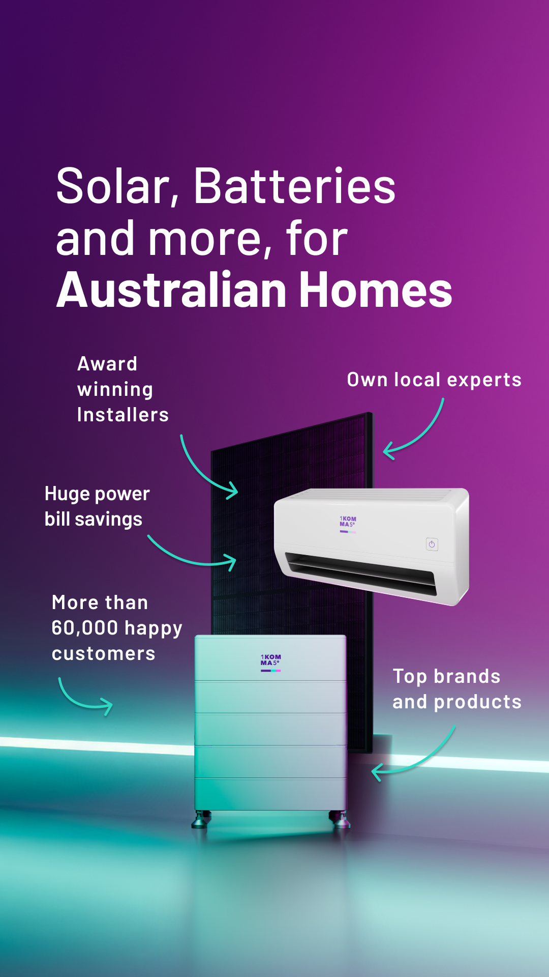 1KOMMA5 Australia Facebook ad