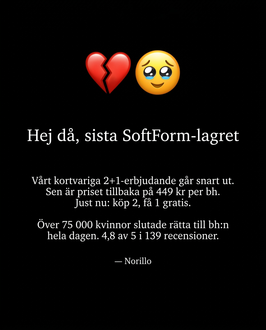 Sofia Björkgren Facebook ad