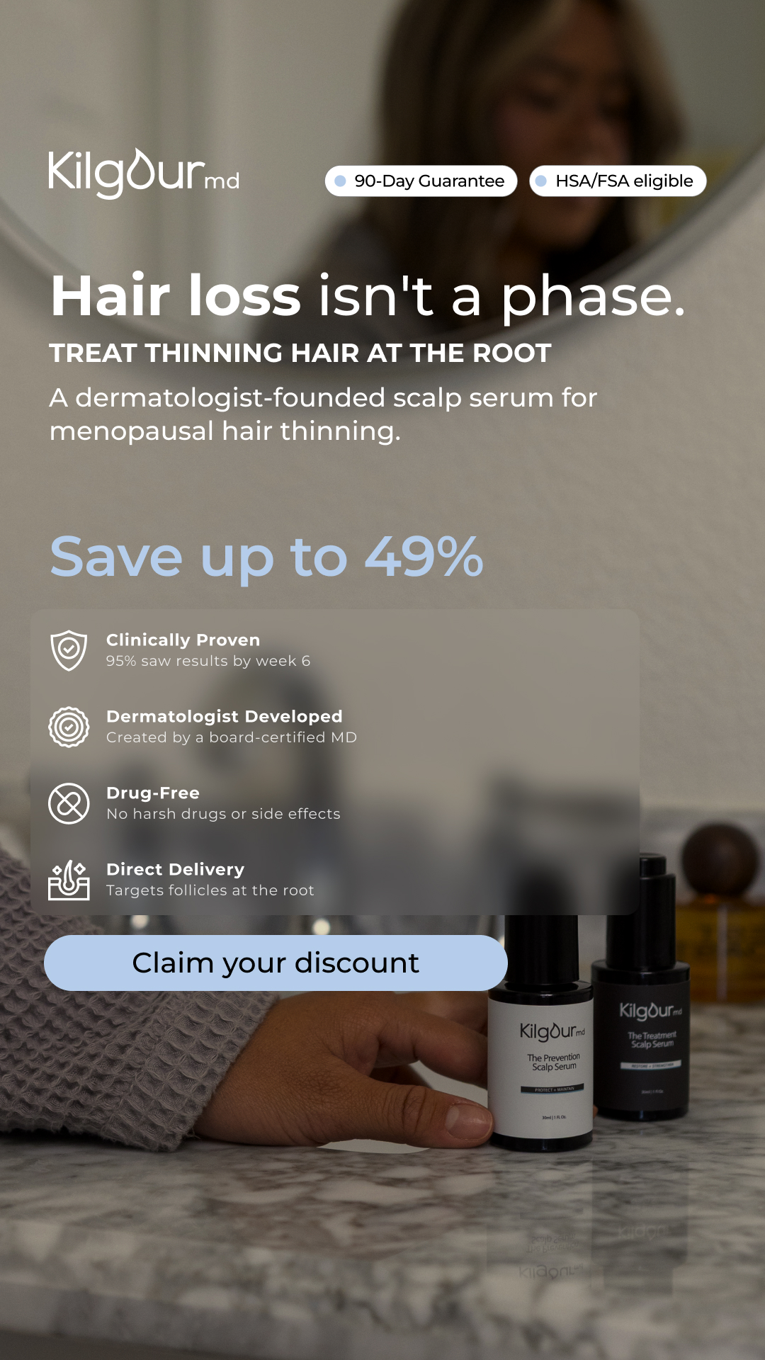 James Kilgour, MD Facebook ad