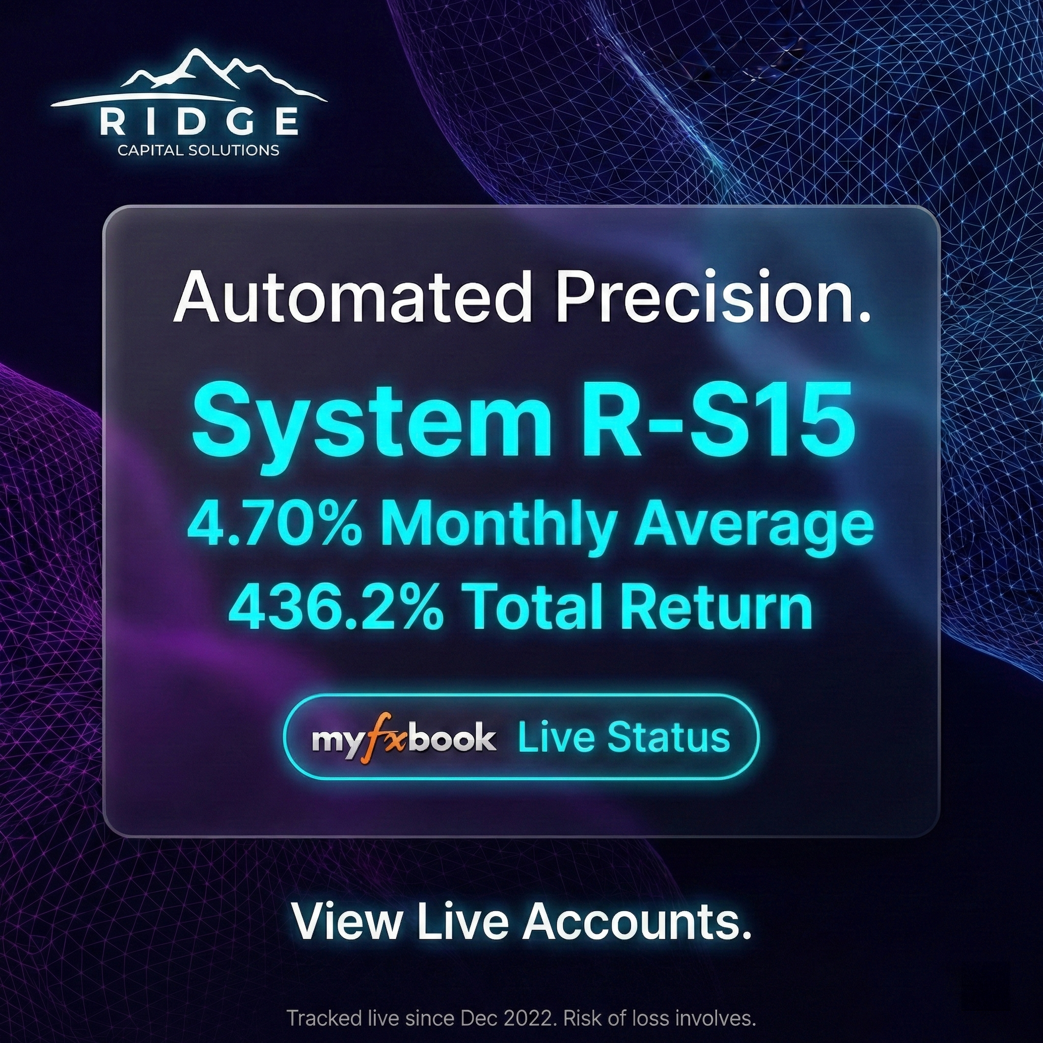Ridge Capital Solutions Facebook ad
