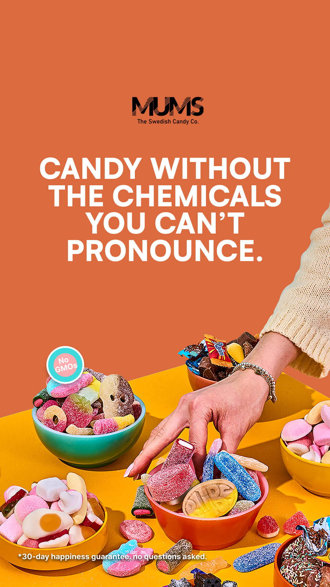 Mums - The Swedish Candy Co. Facebook ad