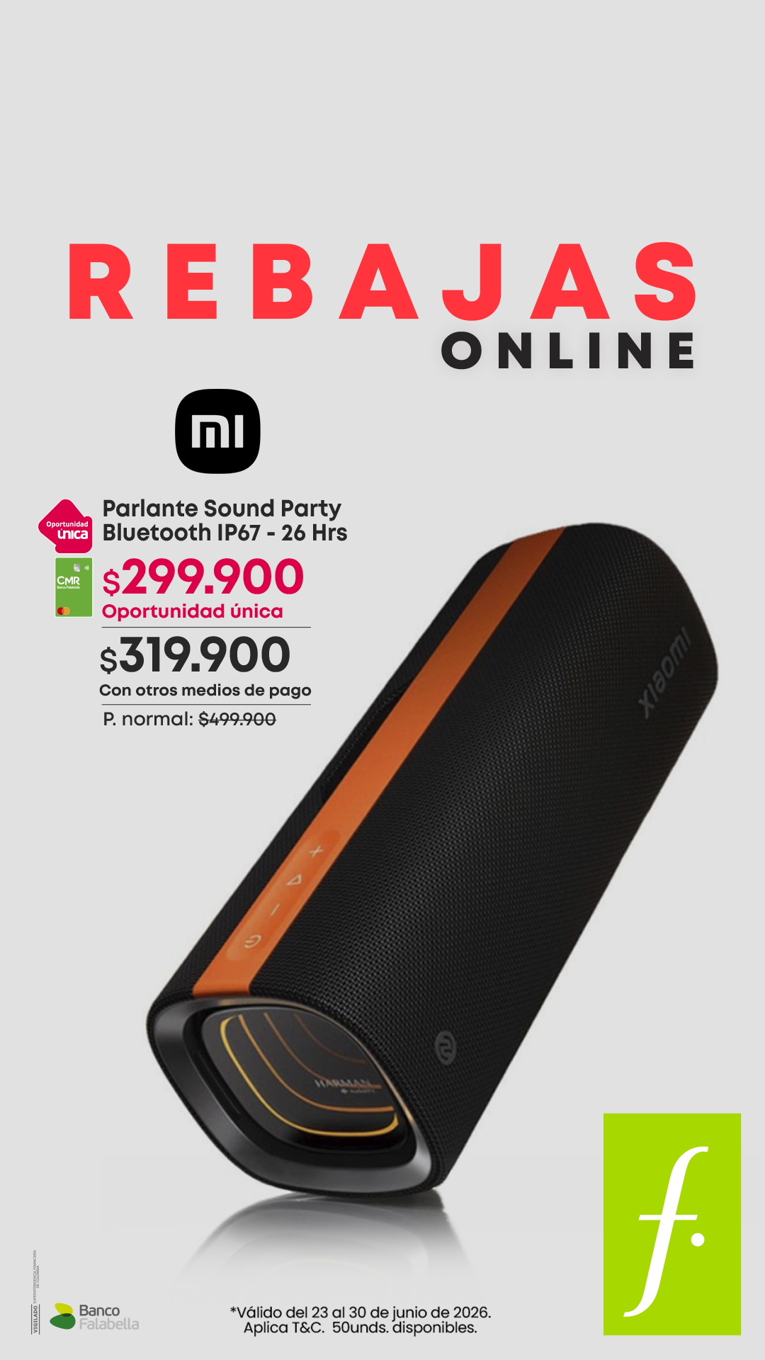 Falabella Colombia Facebook ad