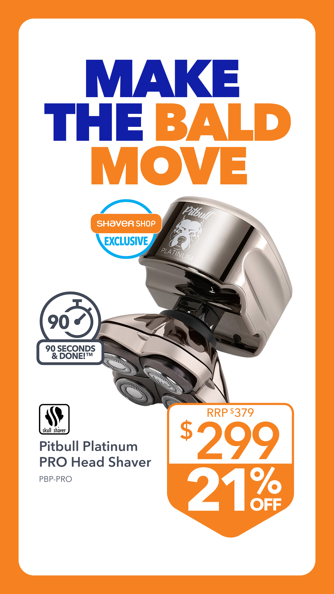 Shaver Shop Facebook ad