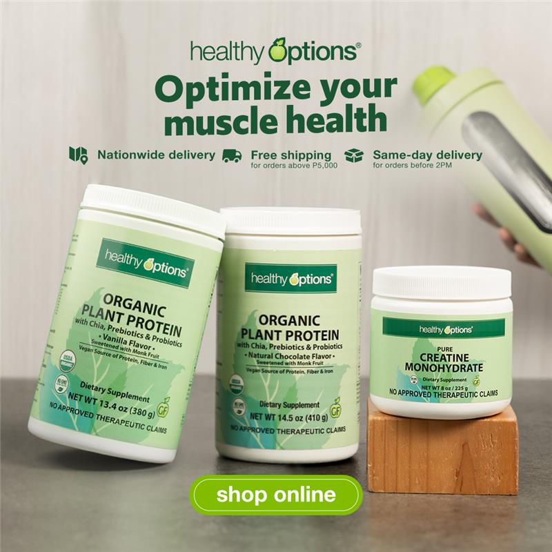 Healthy Options Facebook ad