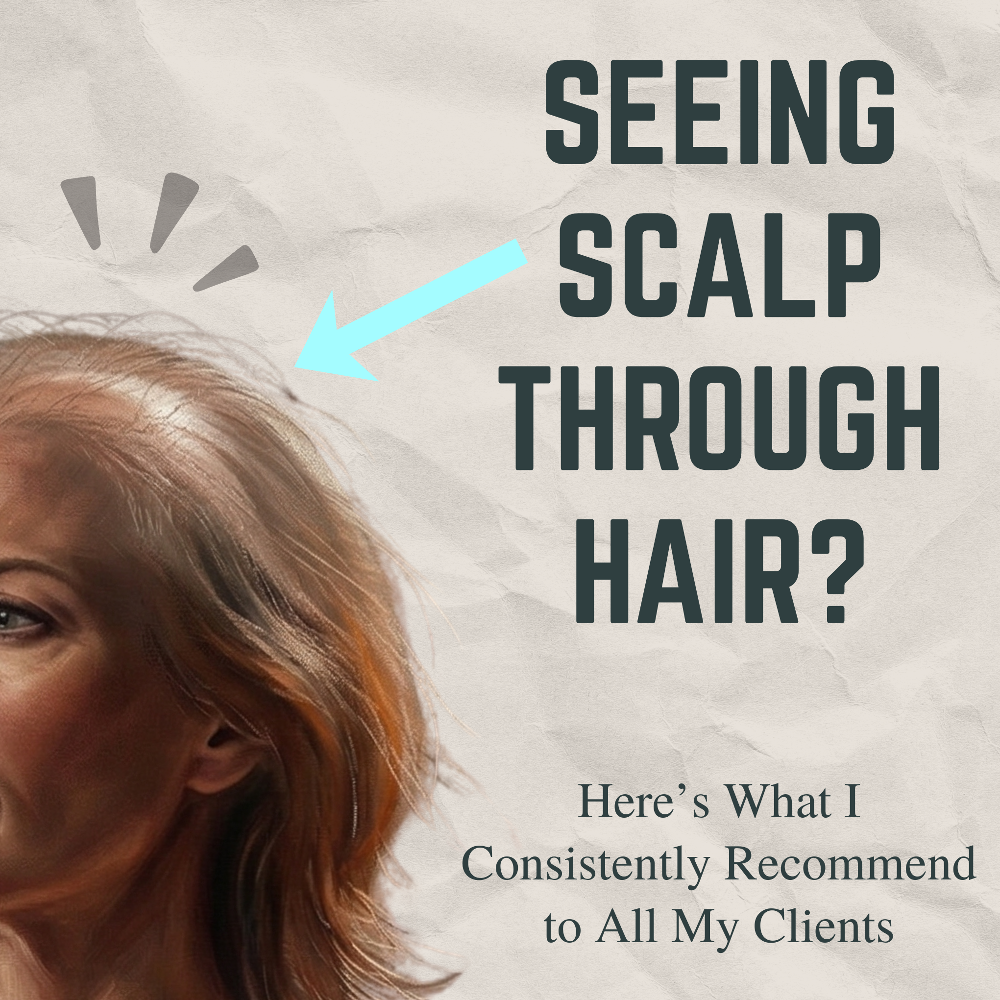 Certified Trichologist & Scalp Specialist Emily DeNard, Emunah Beauty Facebook ad