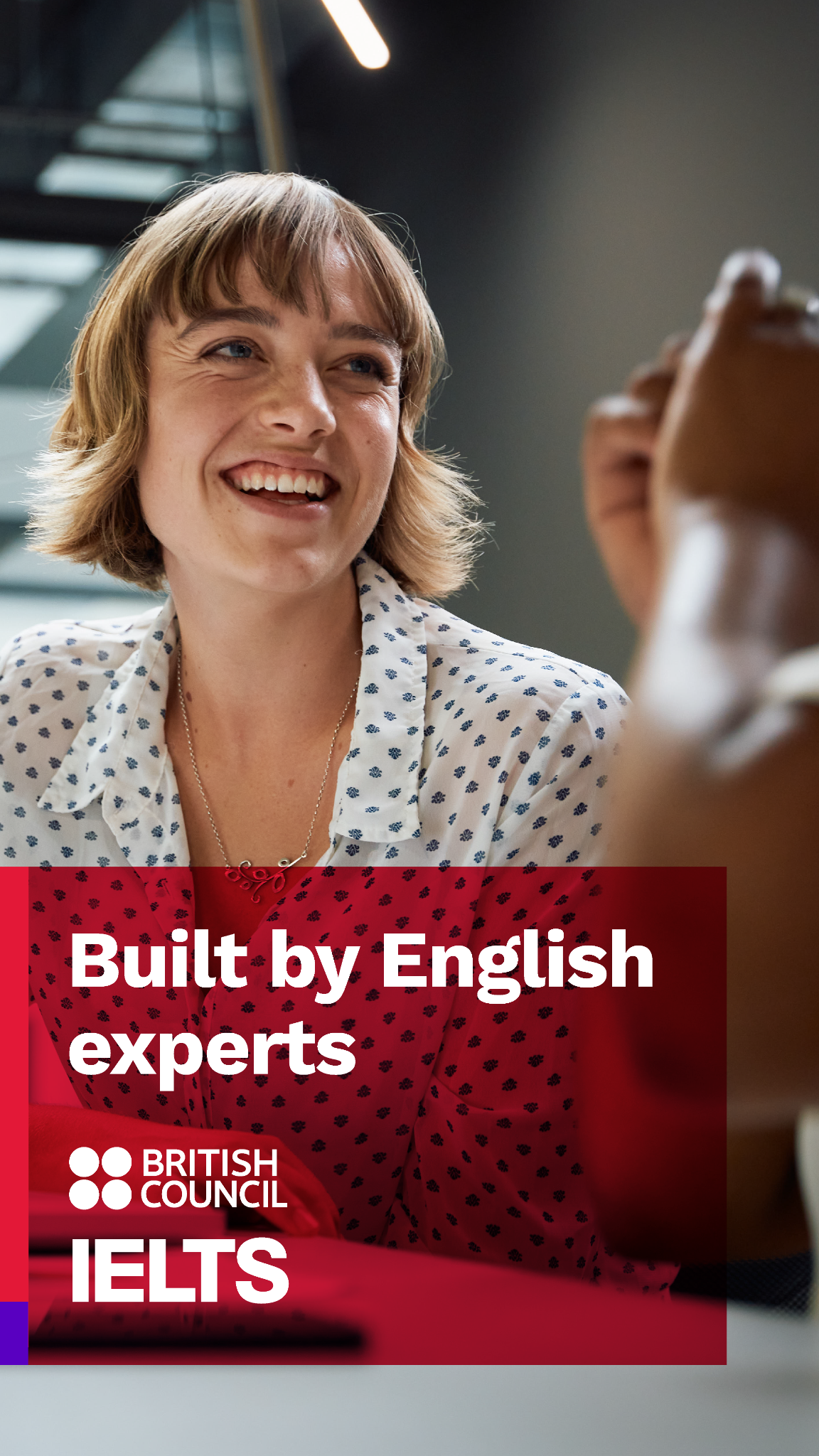 Take IELTS Official Facebook ad