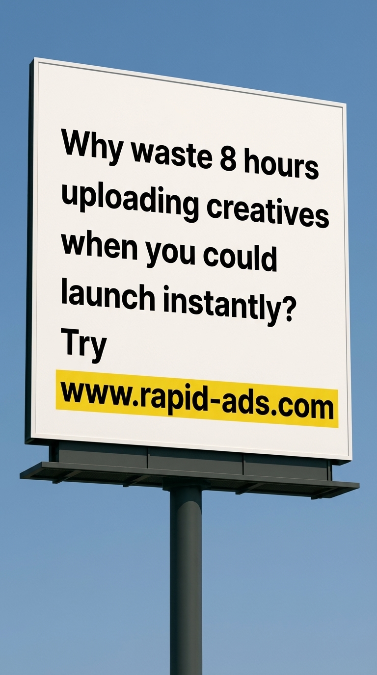 Rapid Ads Facebook ad