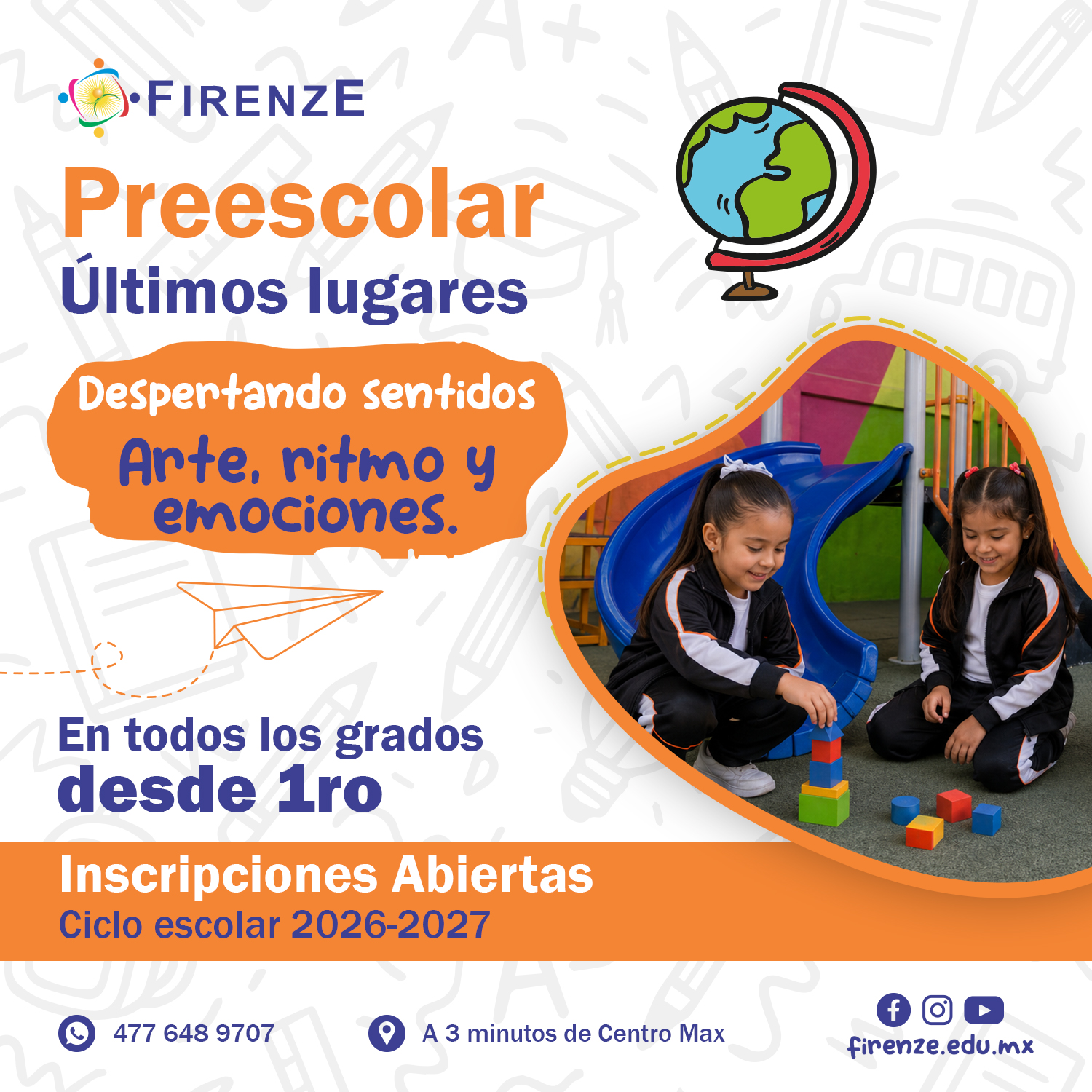 Centro Educativo Firenze Facebook ad: Chatea con nosotros
