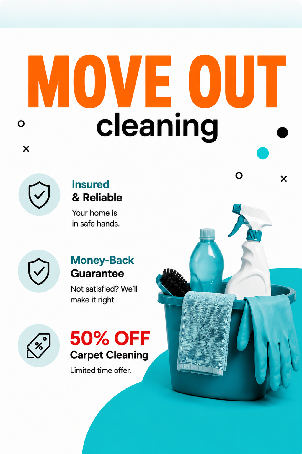 Sky Clean PGH Facebook ad: Move Out Cleaning