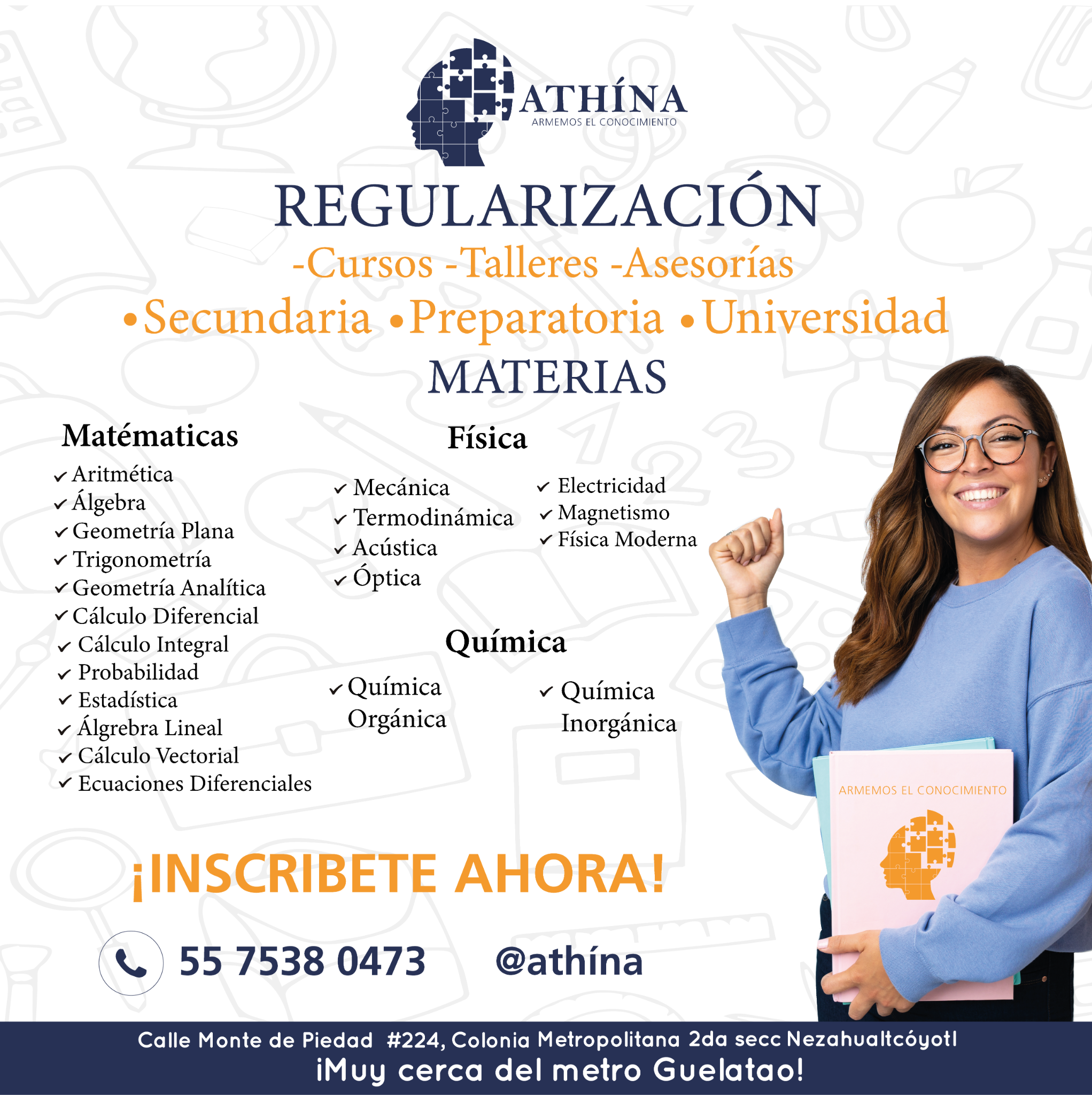 Athína - Cursos y Asesorías Académicas Facebook ad: Clic aquí para obtener más detalles