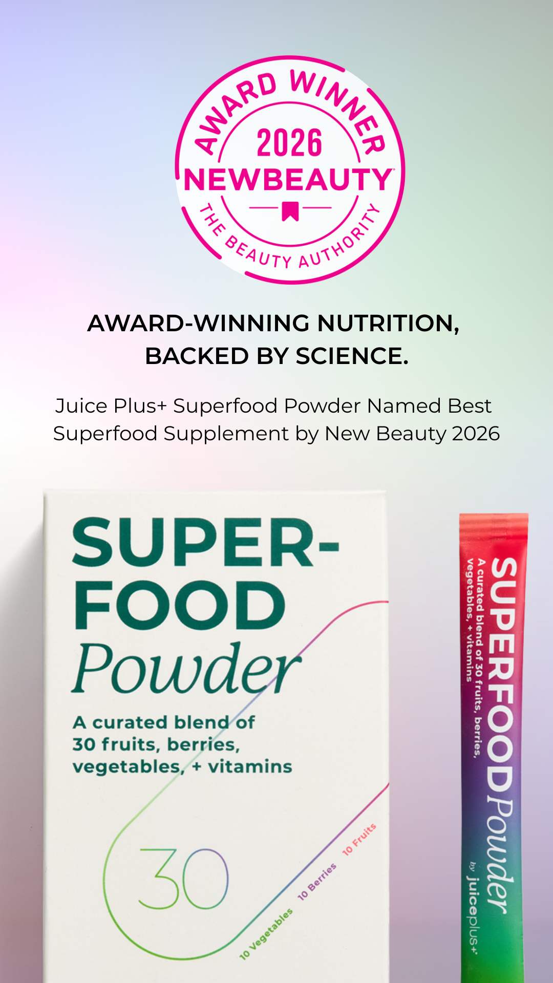 Juice Plus+ Facebook ad