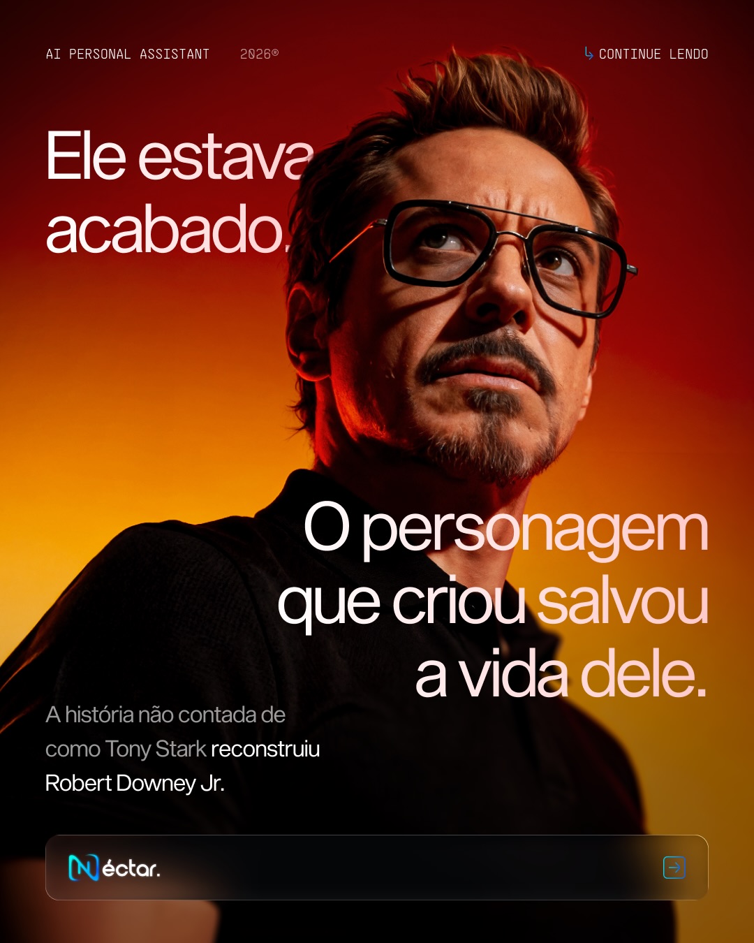 O Néctar Facebook ad