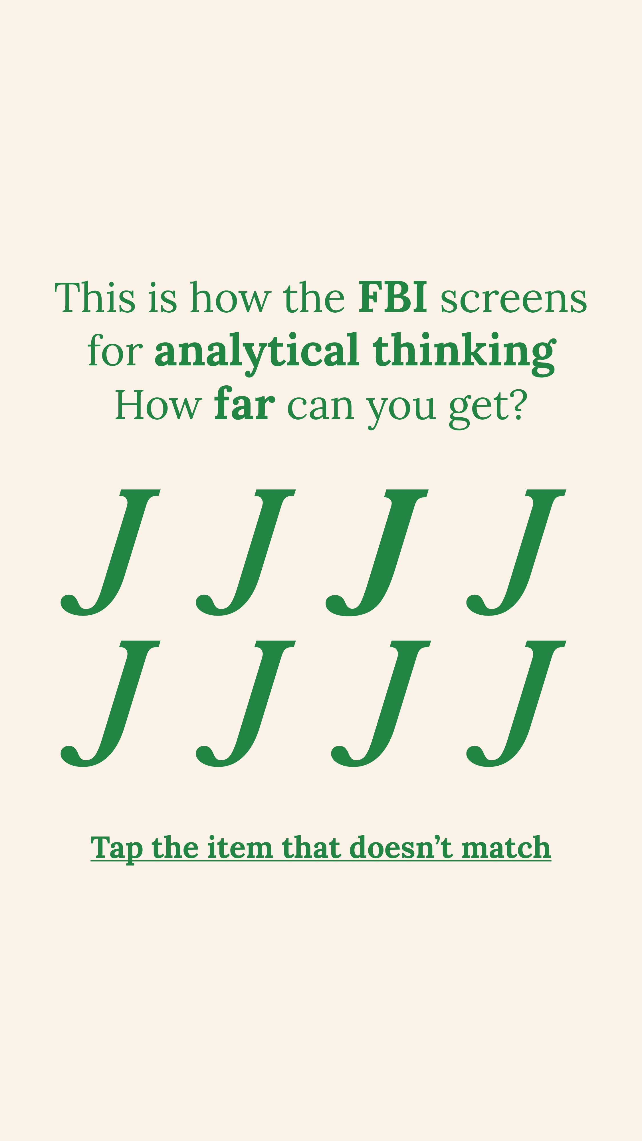 Brain Health Check Facebook ad