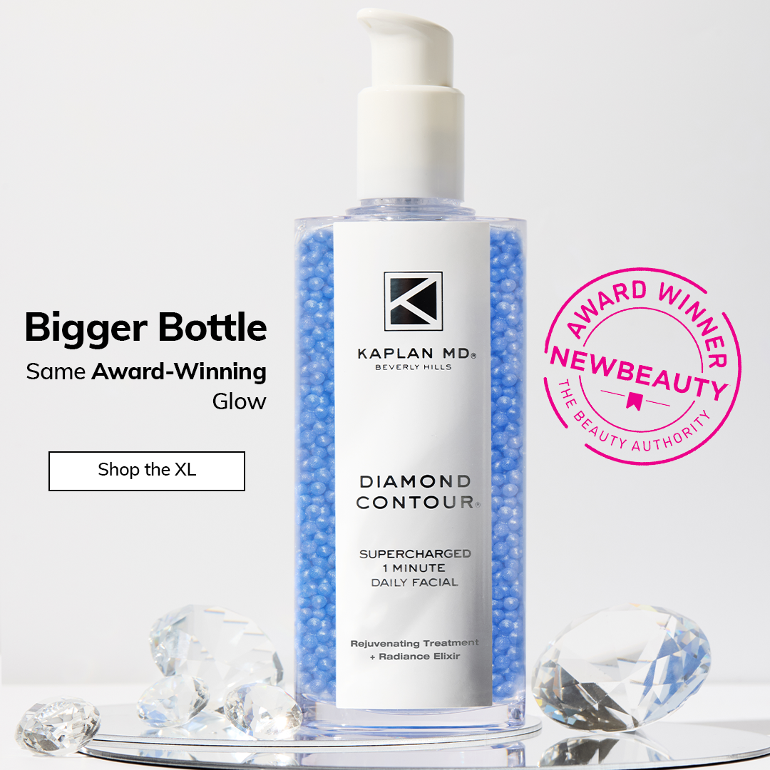 KAPLAN MD Skincare Facebook ad: Supercharged 1 Minute Daily Facial