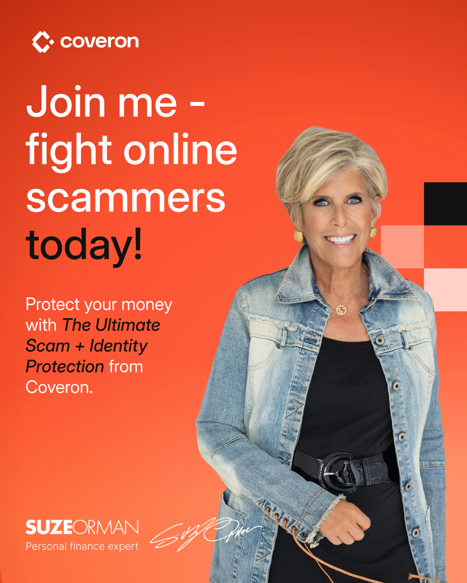 Suze Orman Facebook ad