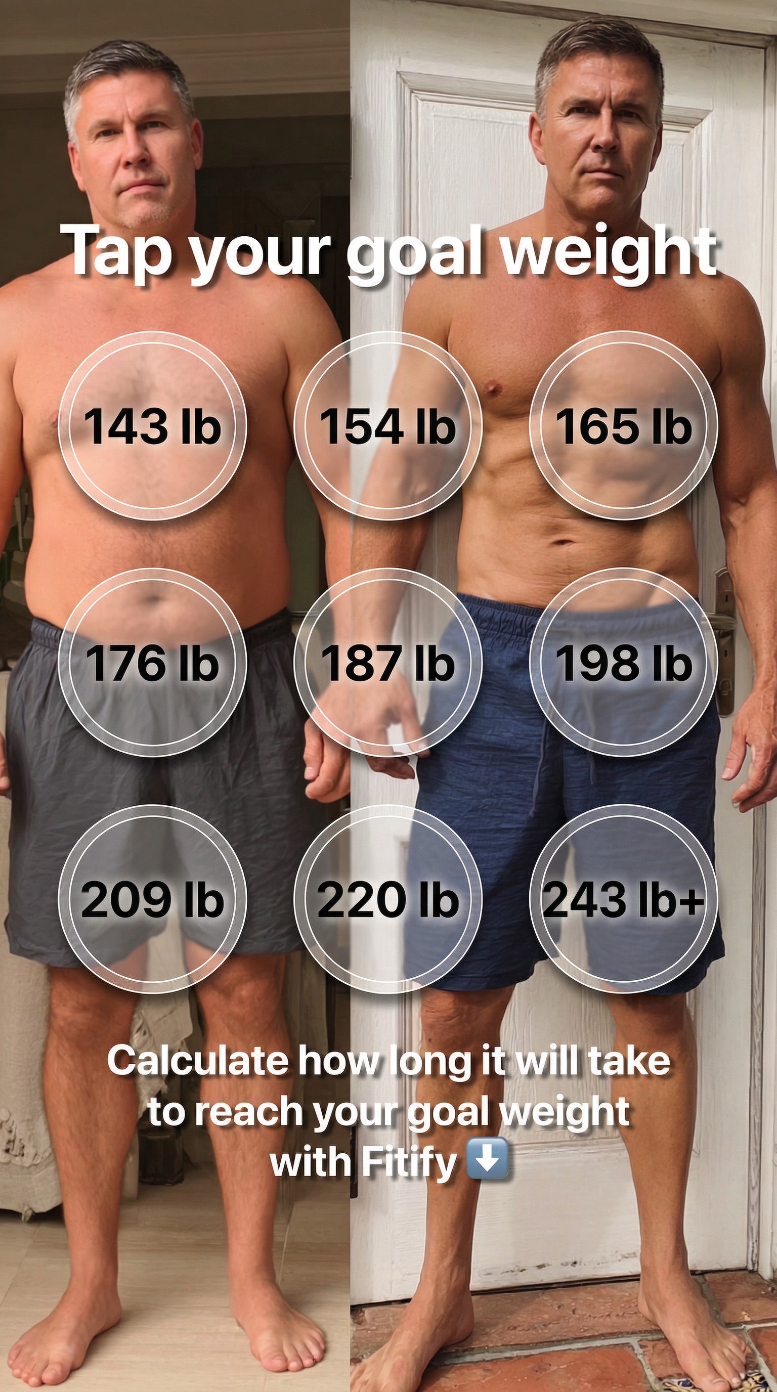 Fitify Facebook ad