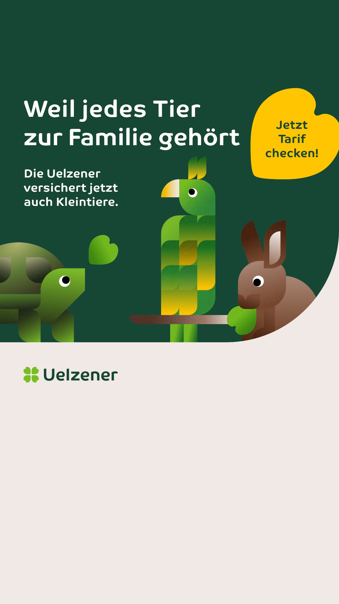 Uelzener Versicherungen Facebook ad from Jul 9, 2026