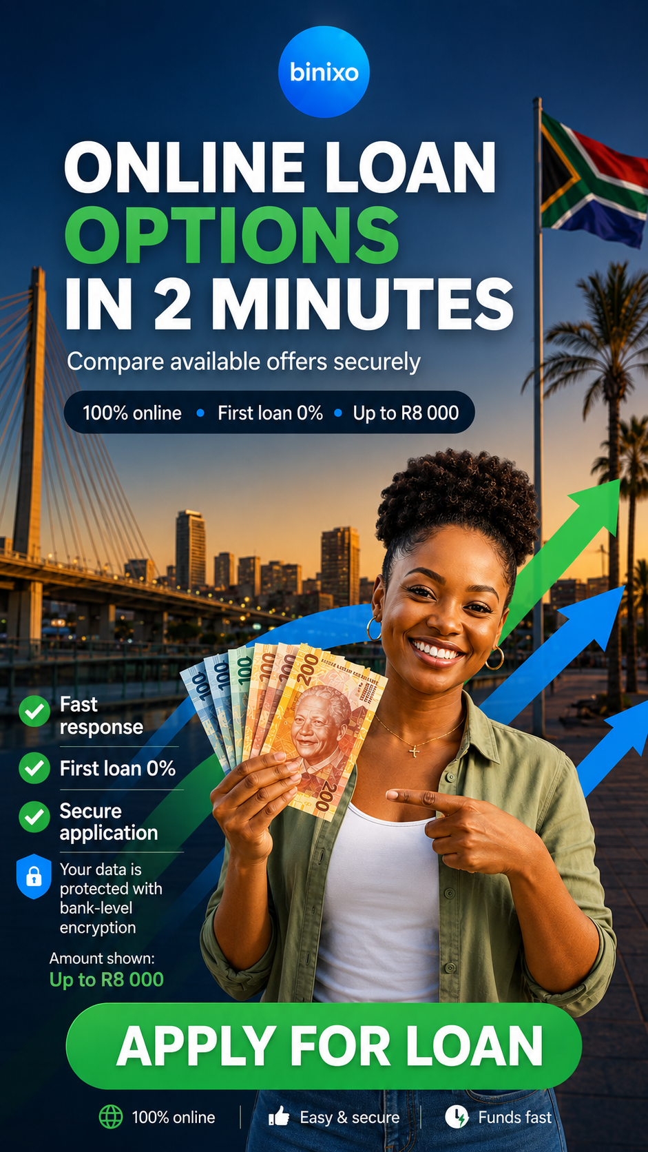 Binixo RSA Facebook ad