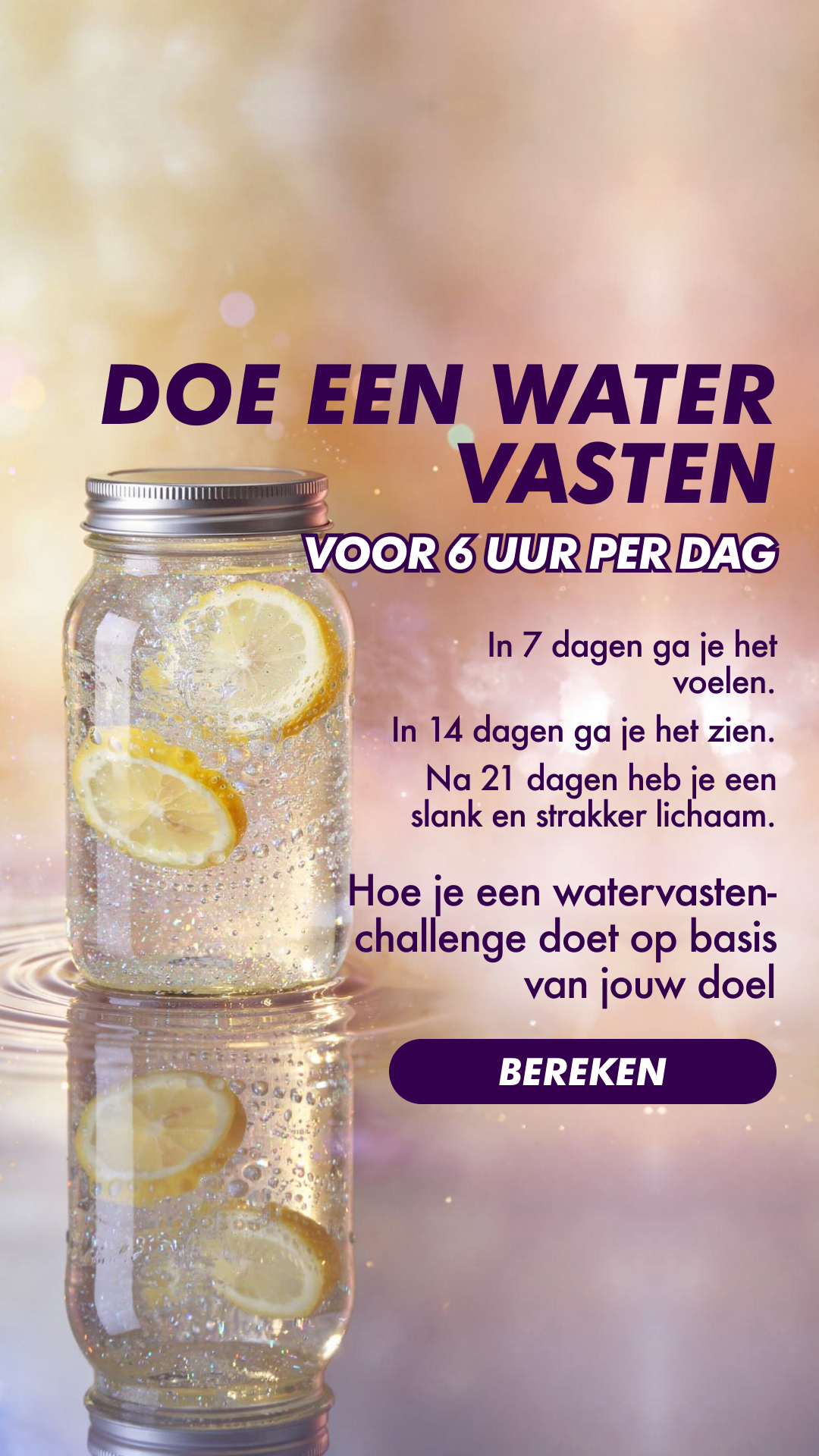 Simple Fasting App Facebook ad