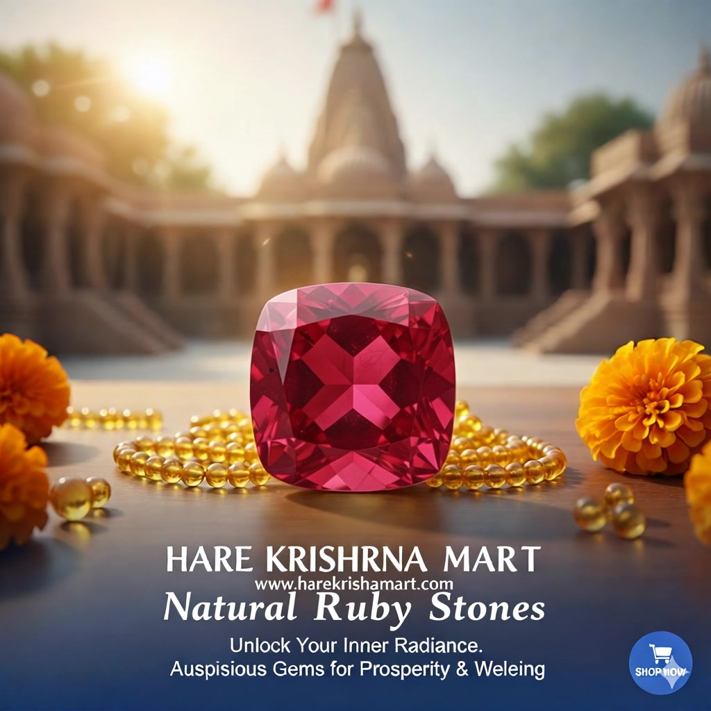 Harekrishnamart.com Facebook ad: Ruby stone