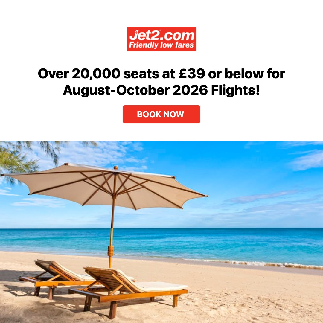Everything Discounts Facebook ad: Get away this summer