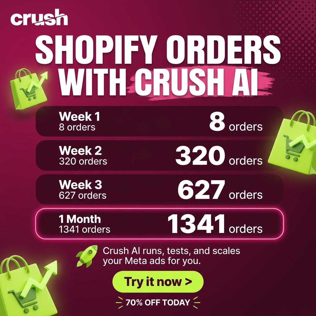 trycrush.ai Facebook ad