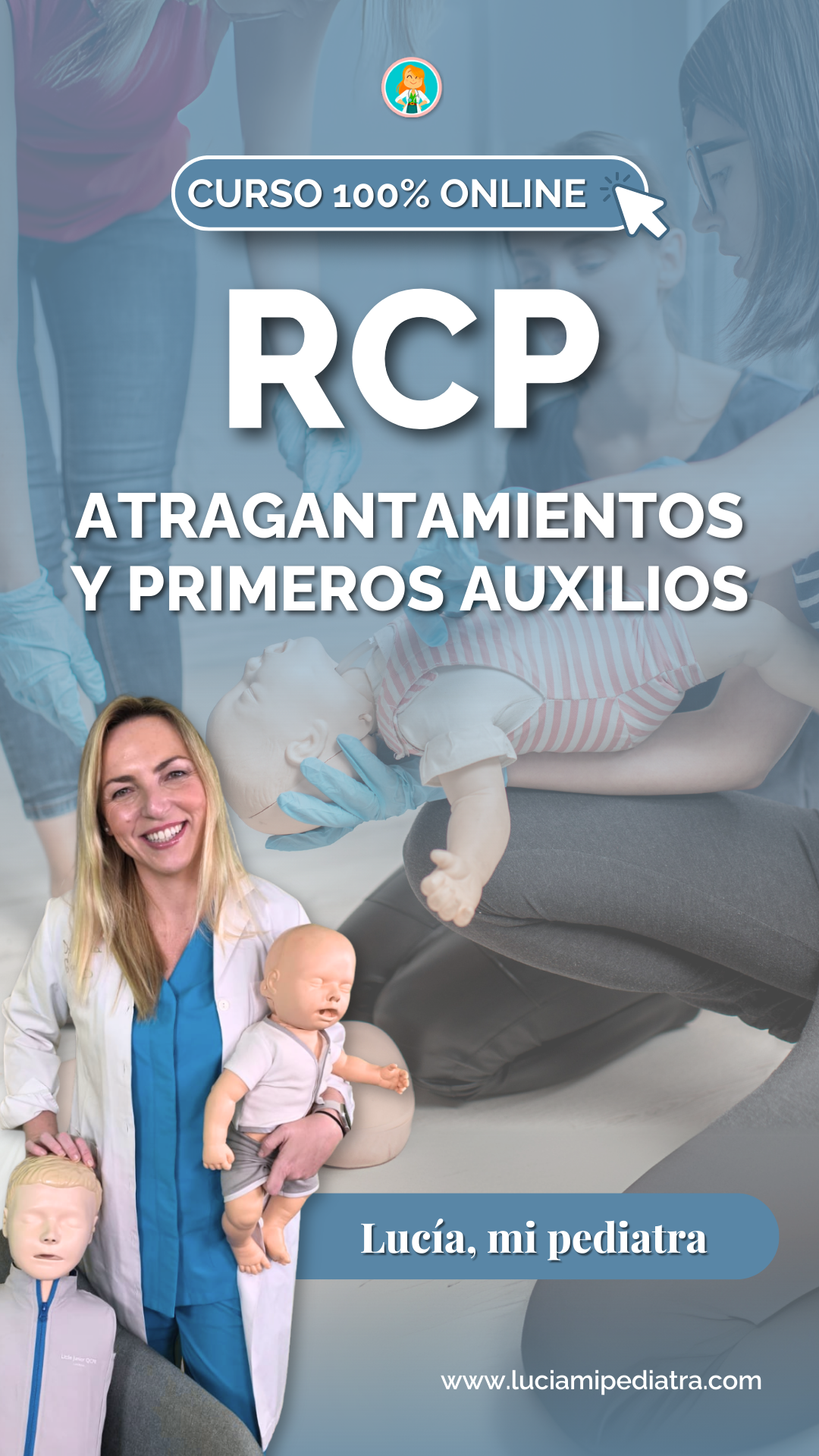 Lucía, mi pediatra Facebook ad