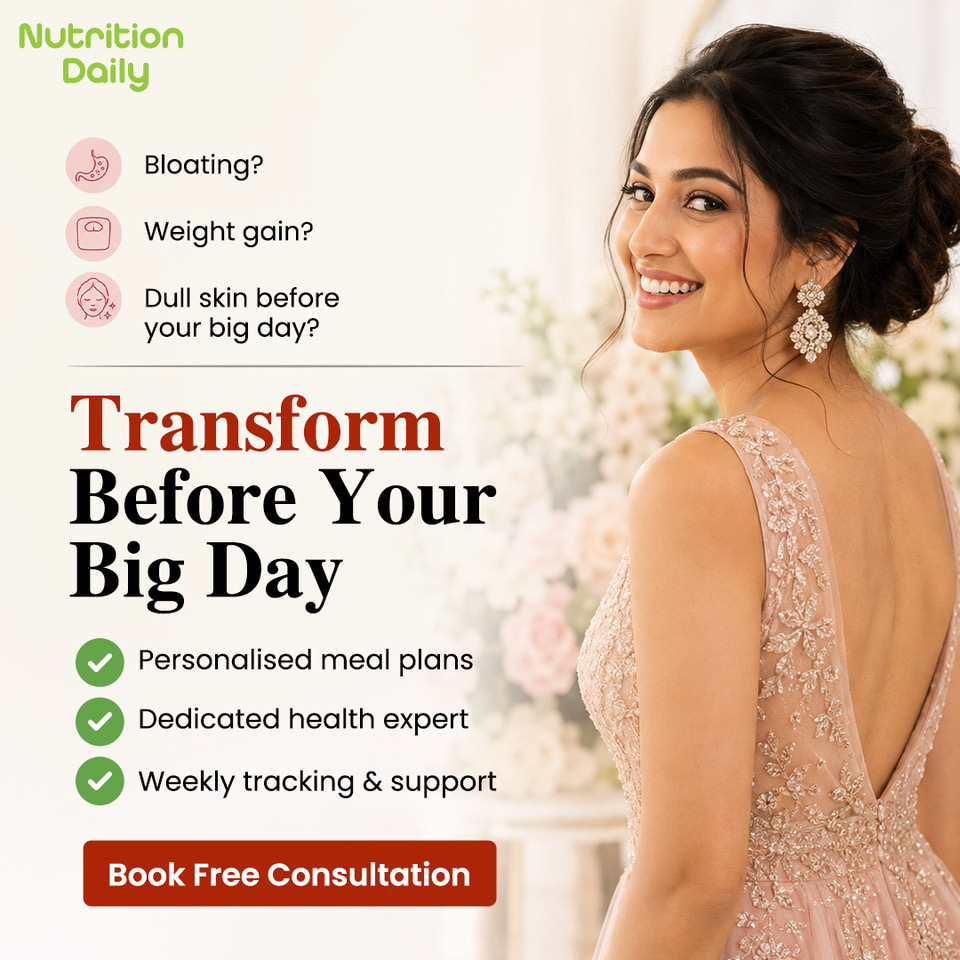 Nutritiondaily Facebook ad: Nutrition Plans for Brides-to-Be!